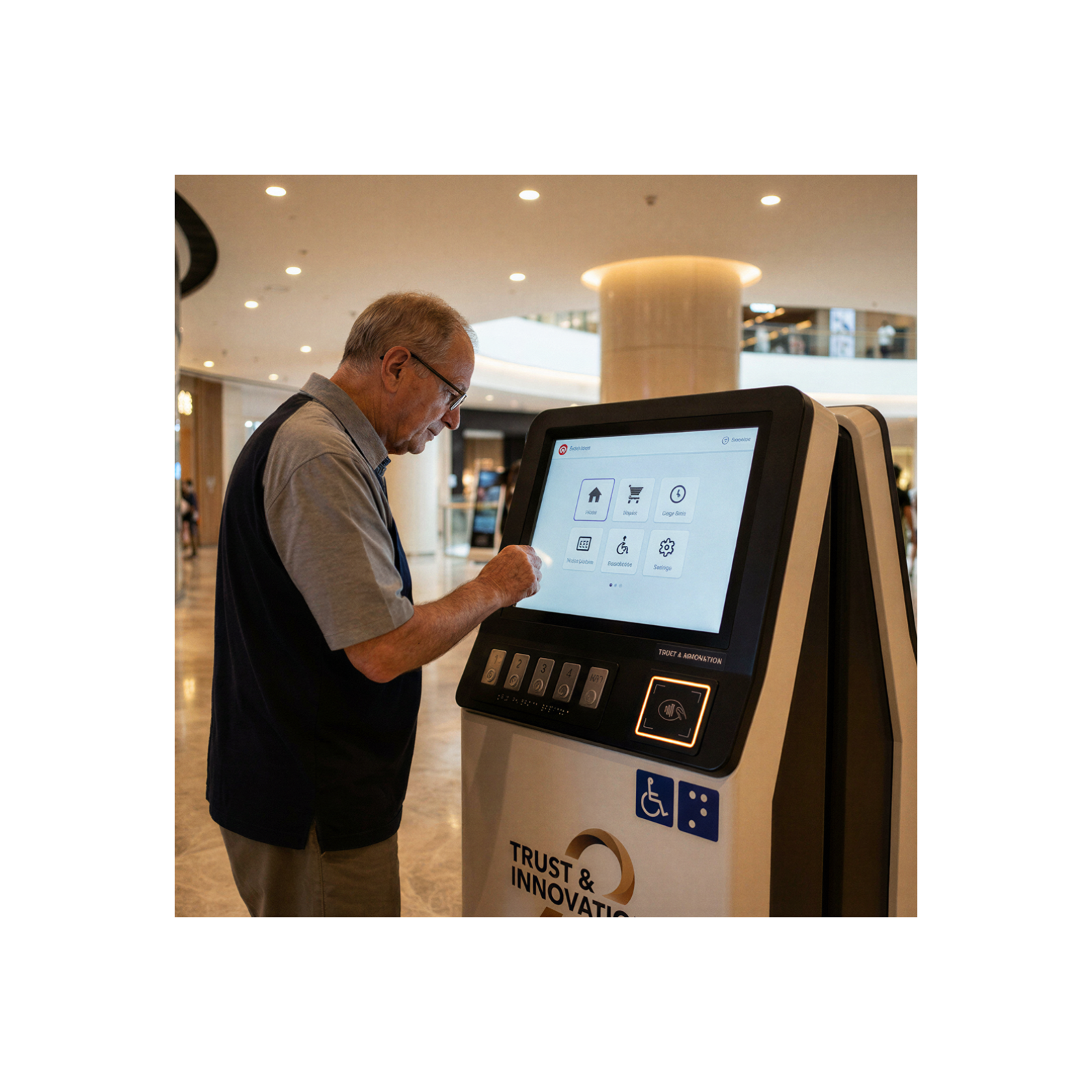 Barrierefreie Kiosksysteme als Chance für Kundenerlebnis und Compliance