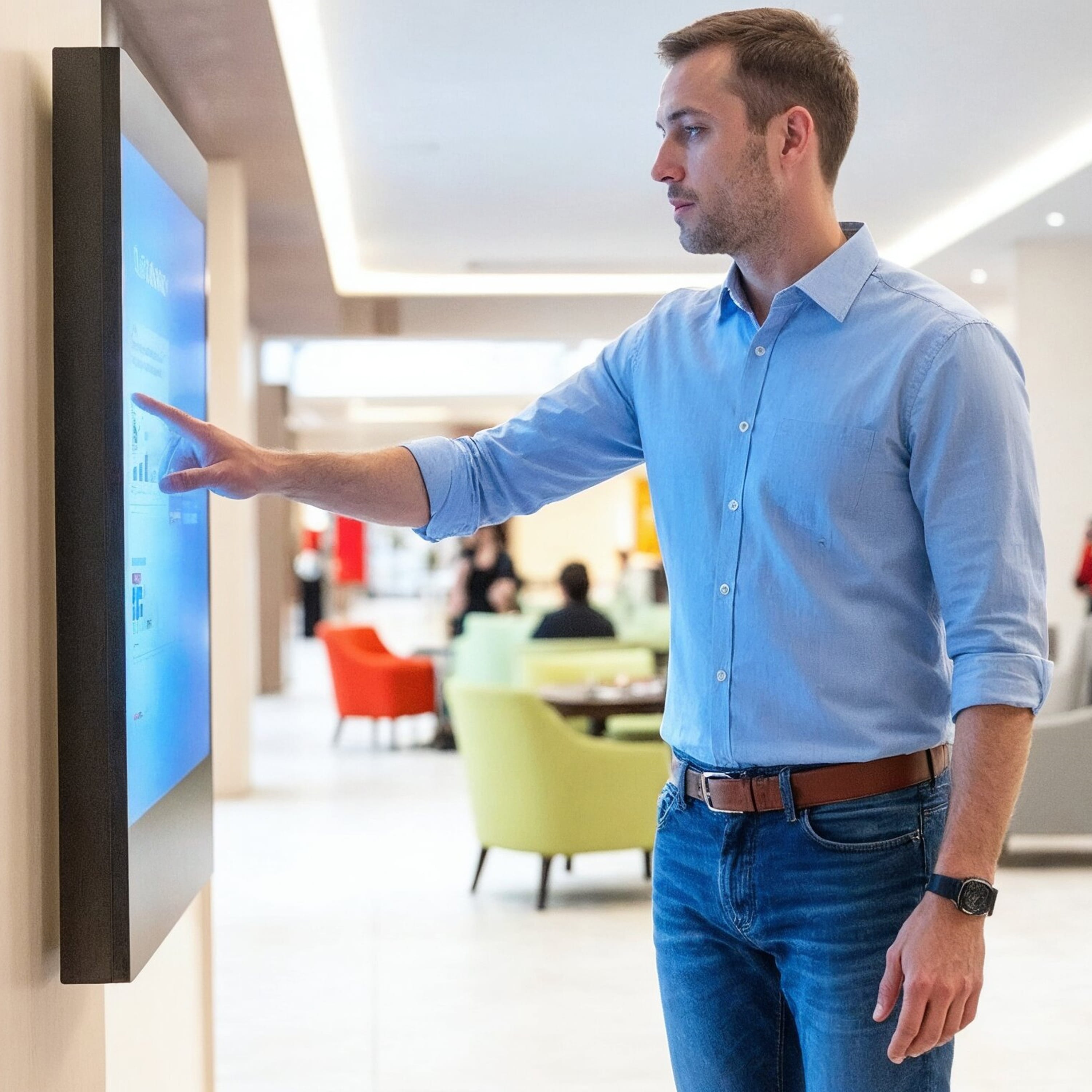 Digital Signage Touch- und Kiosk-Systeme – Worauf Unternehmen 2026 achten sollten