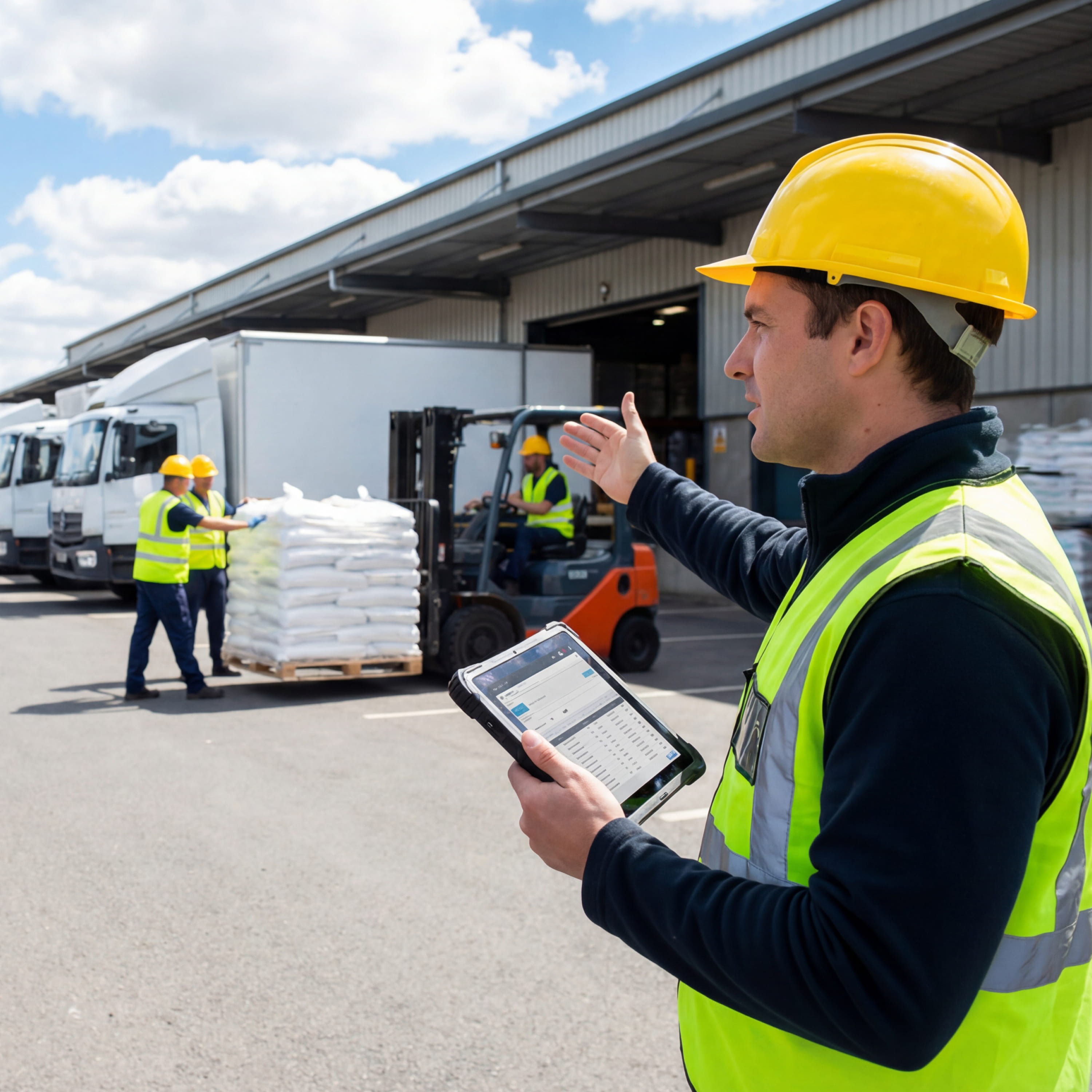 Lagerlogistik, Besuchermanagement und Yard Access digital zusammenführen