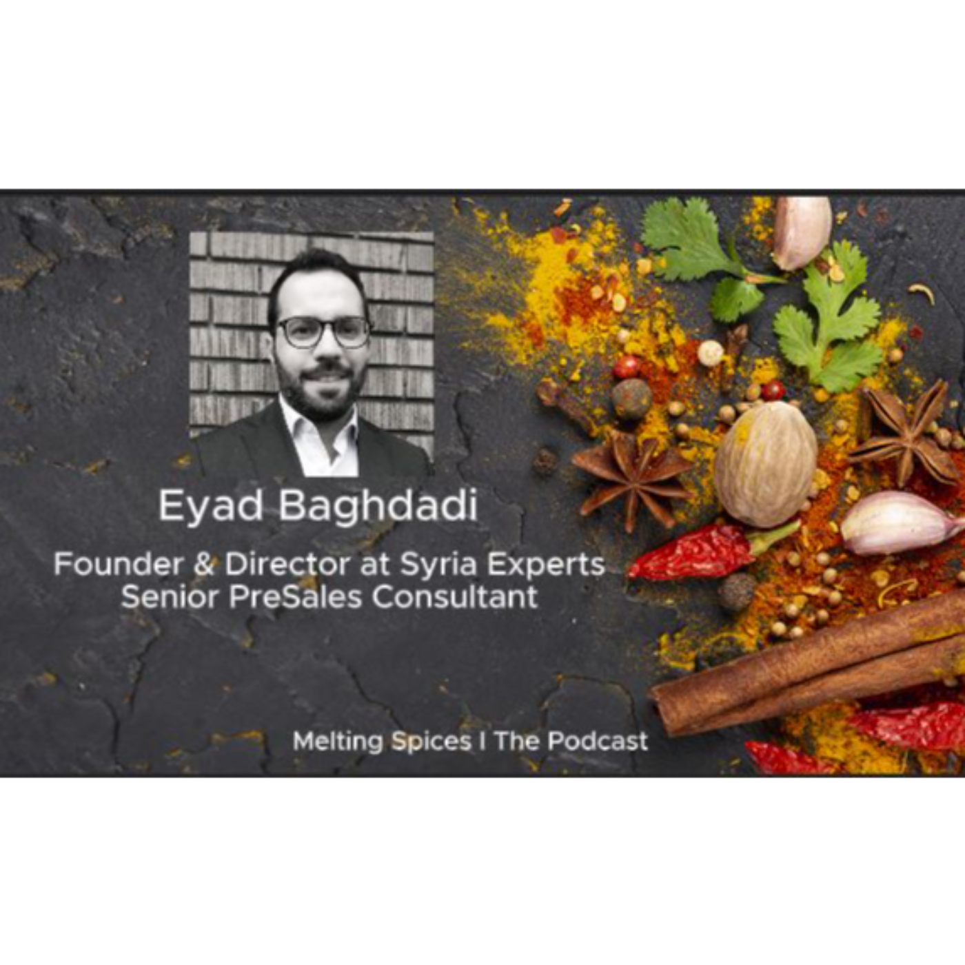 Corporate Experience fueling Purposeful Entrepreneurship I with Eyad Baghdadi founder Syria Experts episode artwork