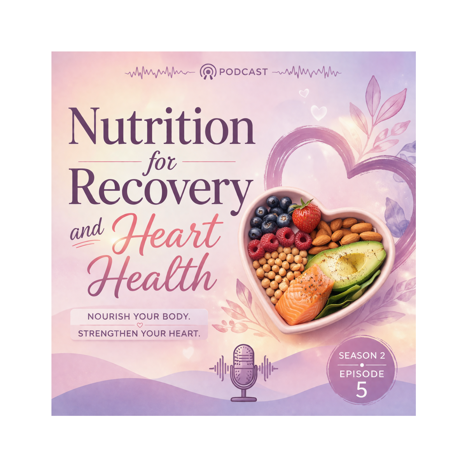 Nutrition for Recovery & Heart Health episode artwork