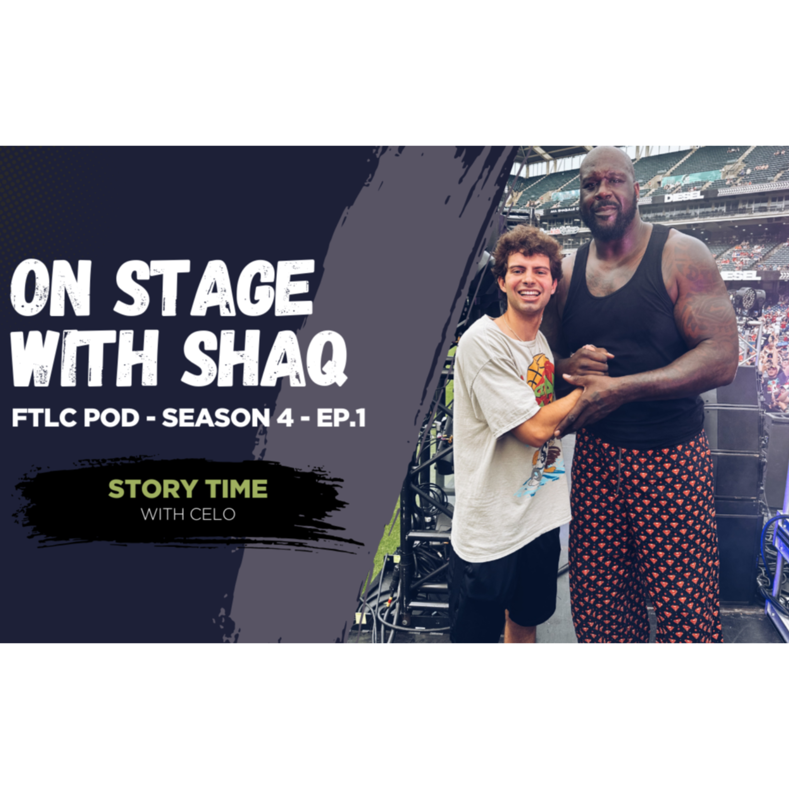 On Stage With Shaq!