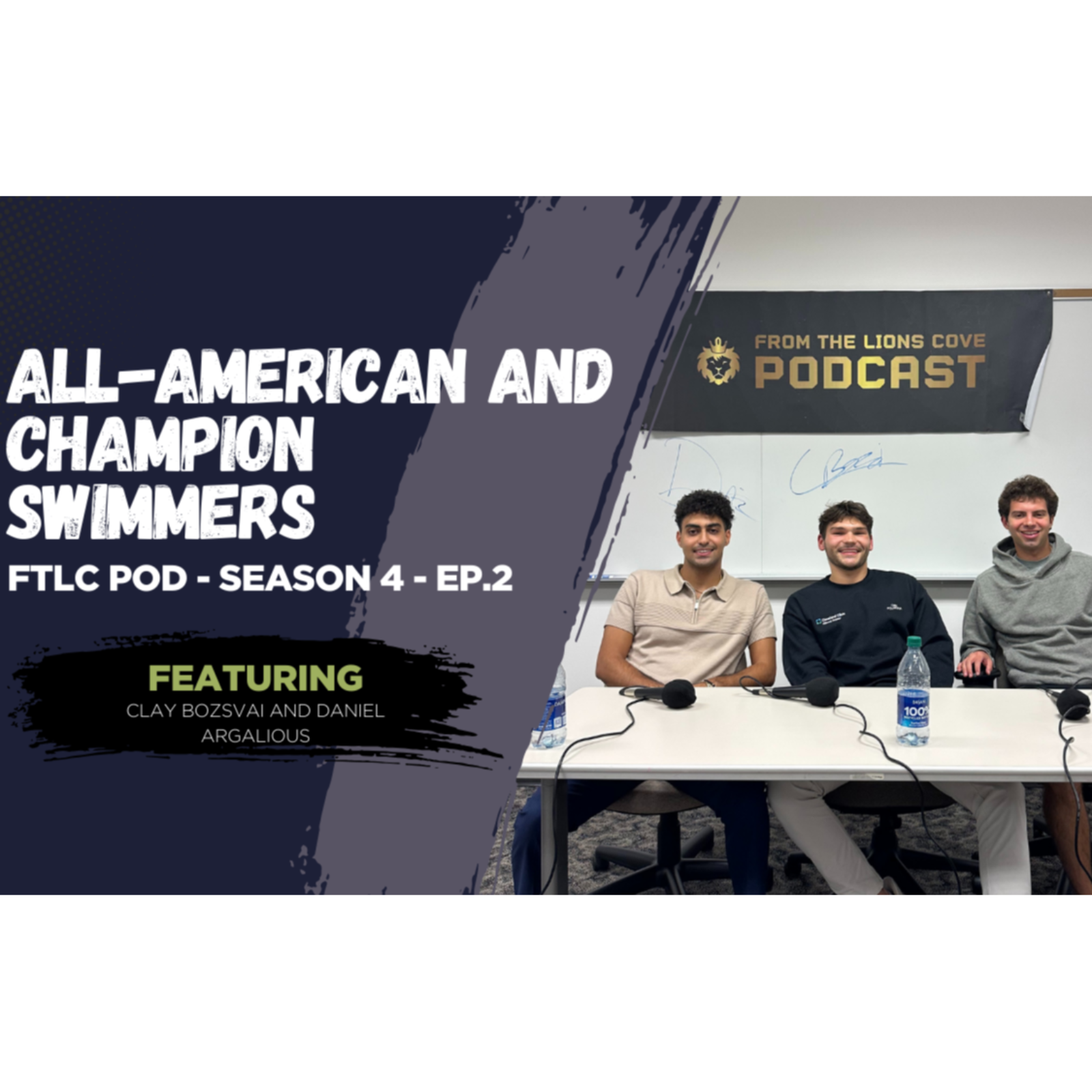 All-American & Champion Swimmers | The Clay Bozsvai & Daniel Argalious Interview