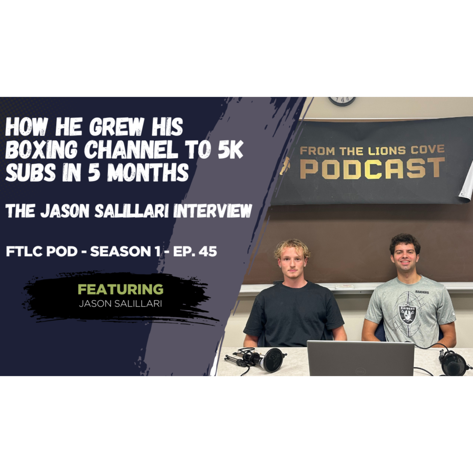 How He Grew His Boxing Channel to 5K Subs in 5 Months | The Jason Salillari Interview