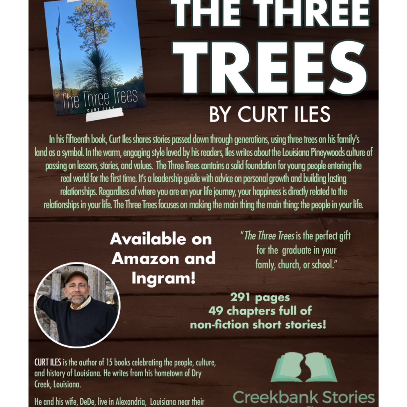 Podcast overview of the chapters in The Three Trees episode artwork