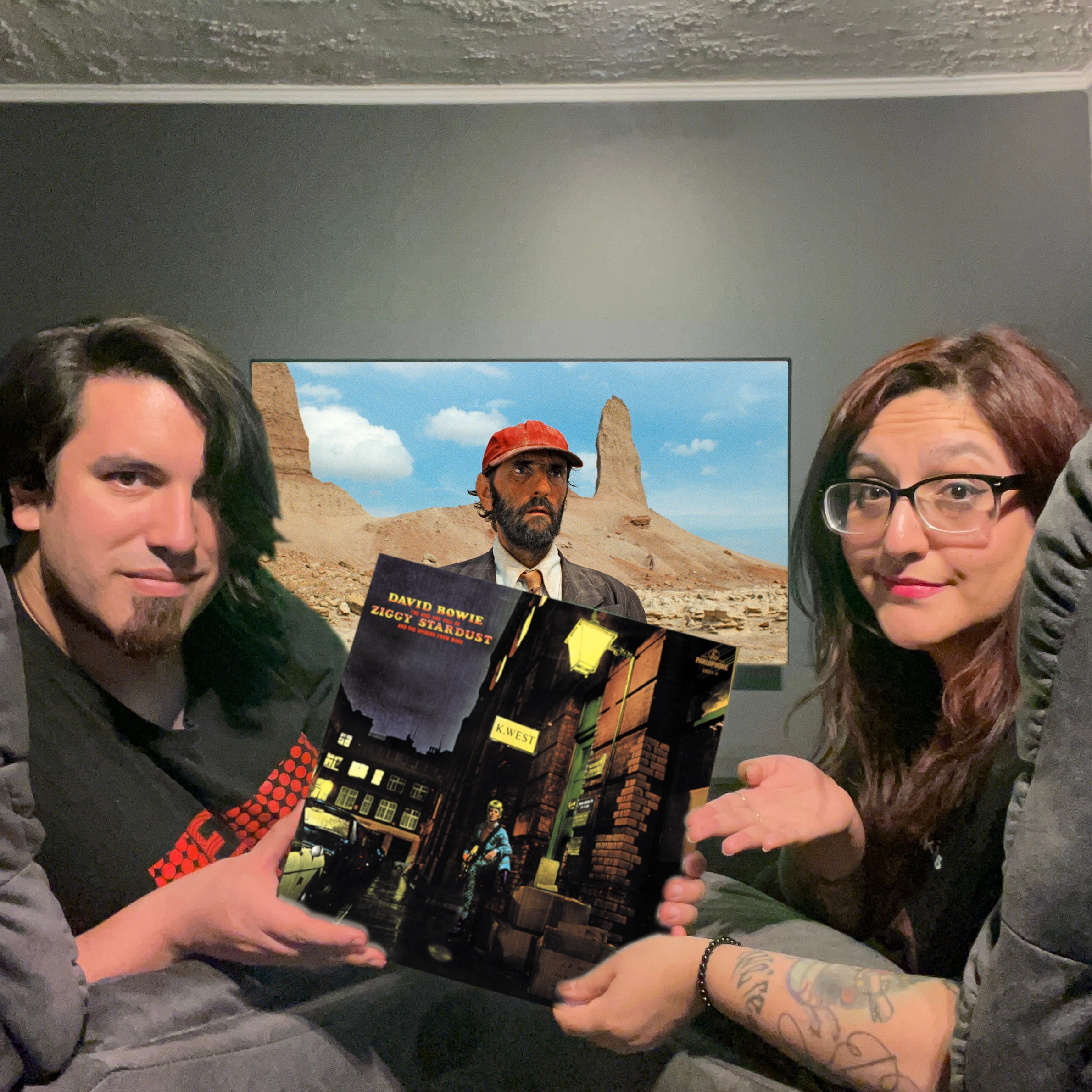 Paris, Texas (Wim Wenders) + The Rise and Fall of Ziggy Stardust and the Spiders from Mars (David Bowie) episode artwork