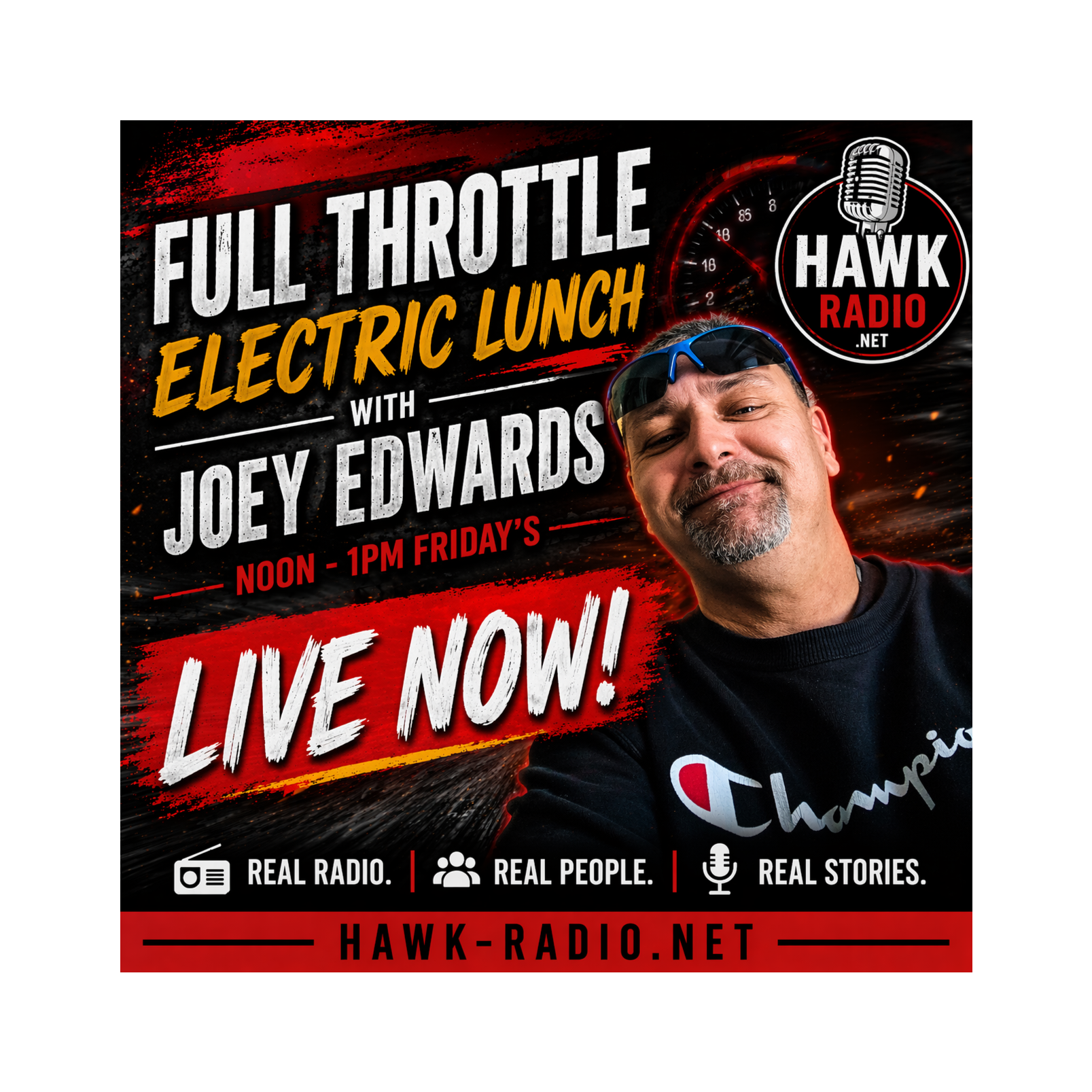 Full Throttle Electric Lunch with Joey Edwards episode artwork