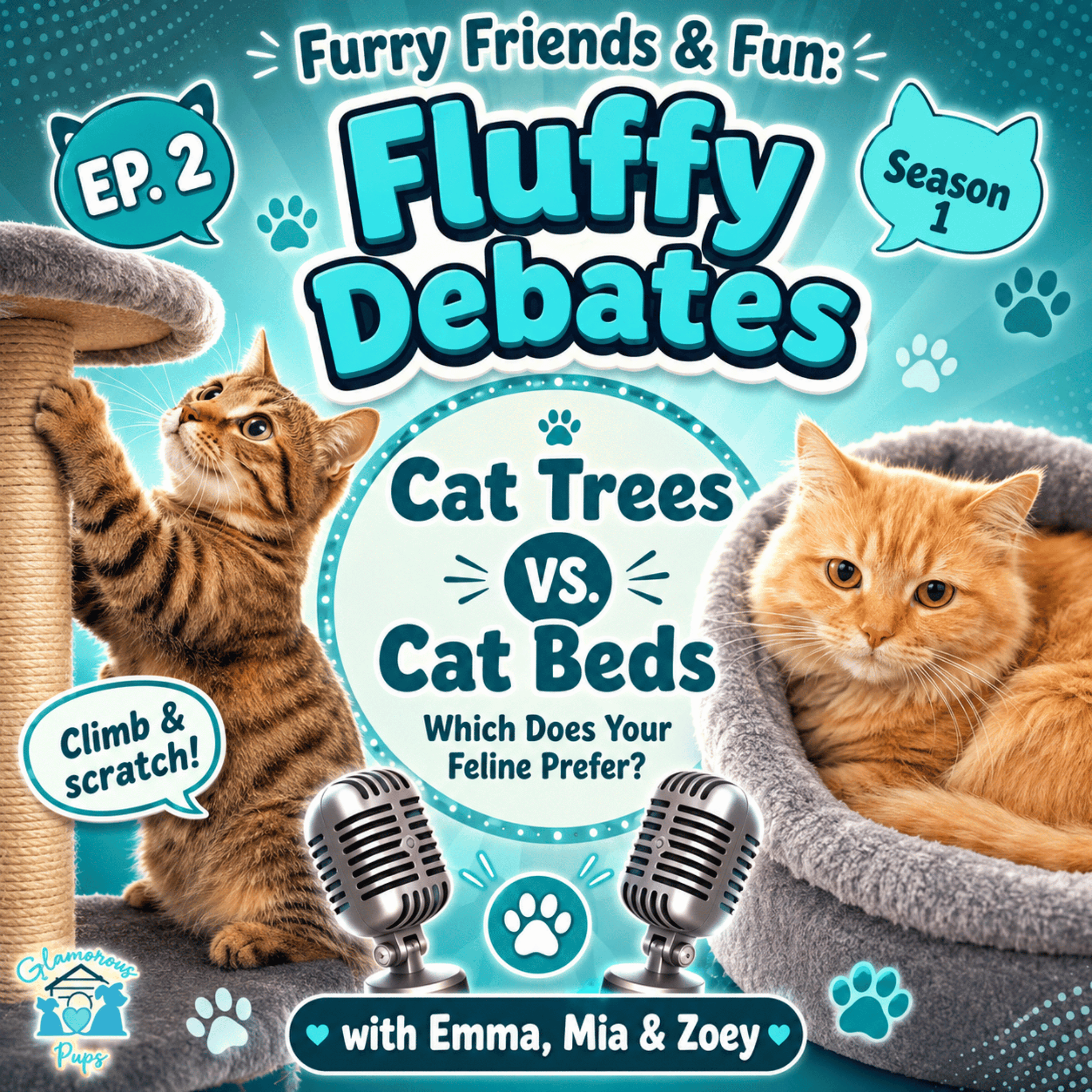 Cat Trees vs. Cat Beds — Which Does Your Feline Prefer? episode artwork