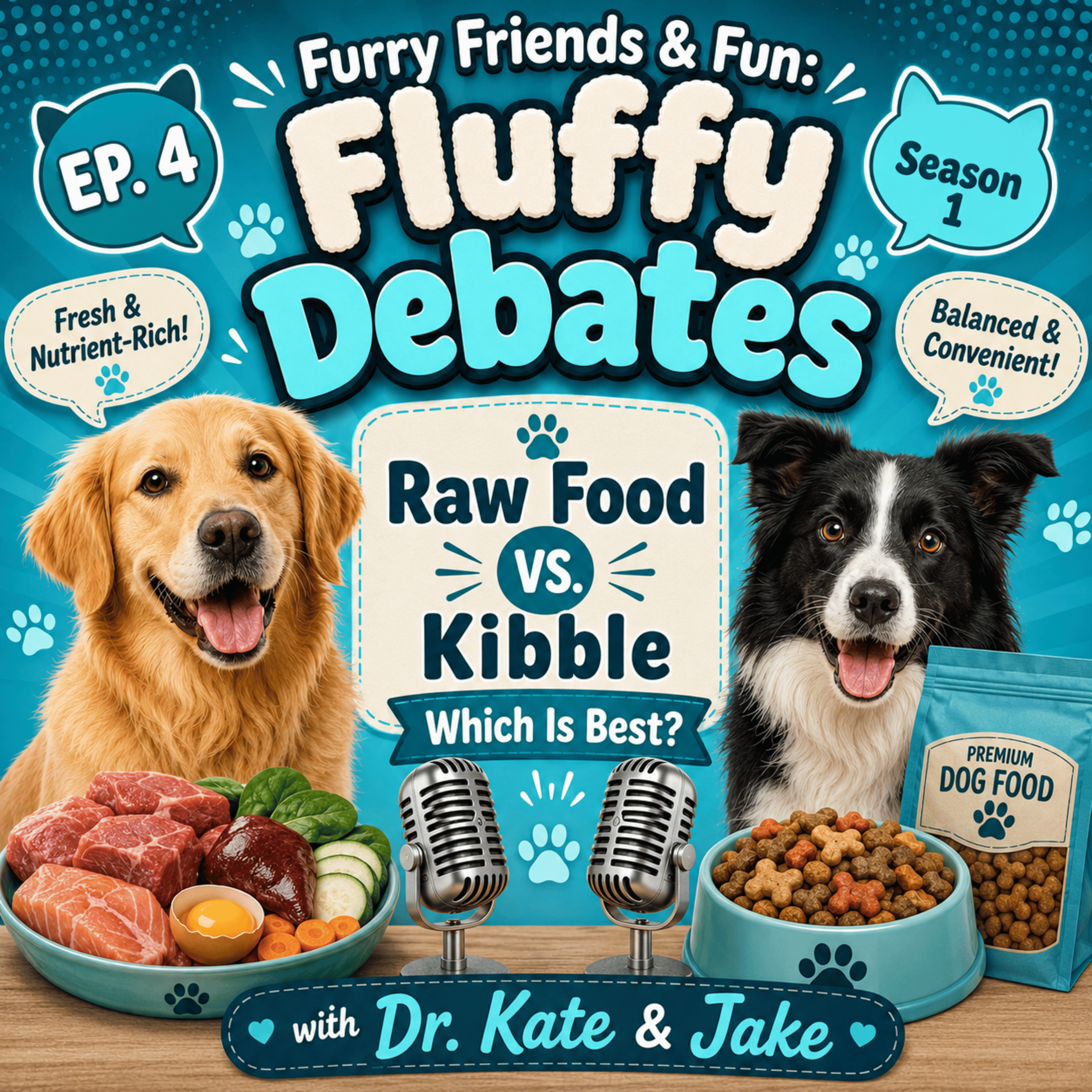 Raw Food vs. Kibble: Which Is Best? episode artwork