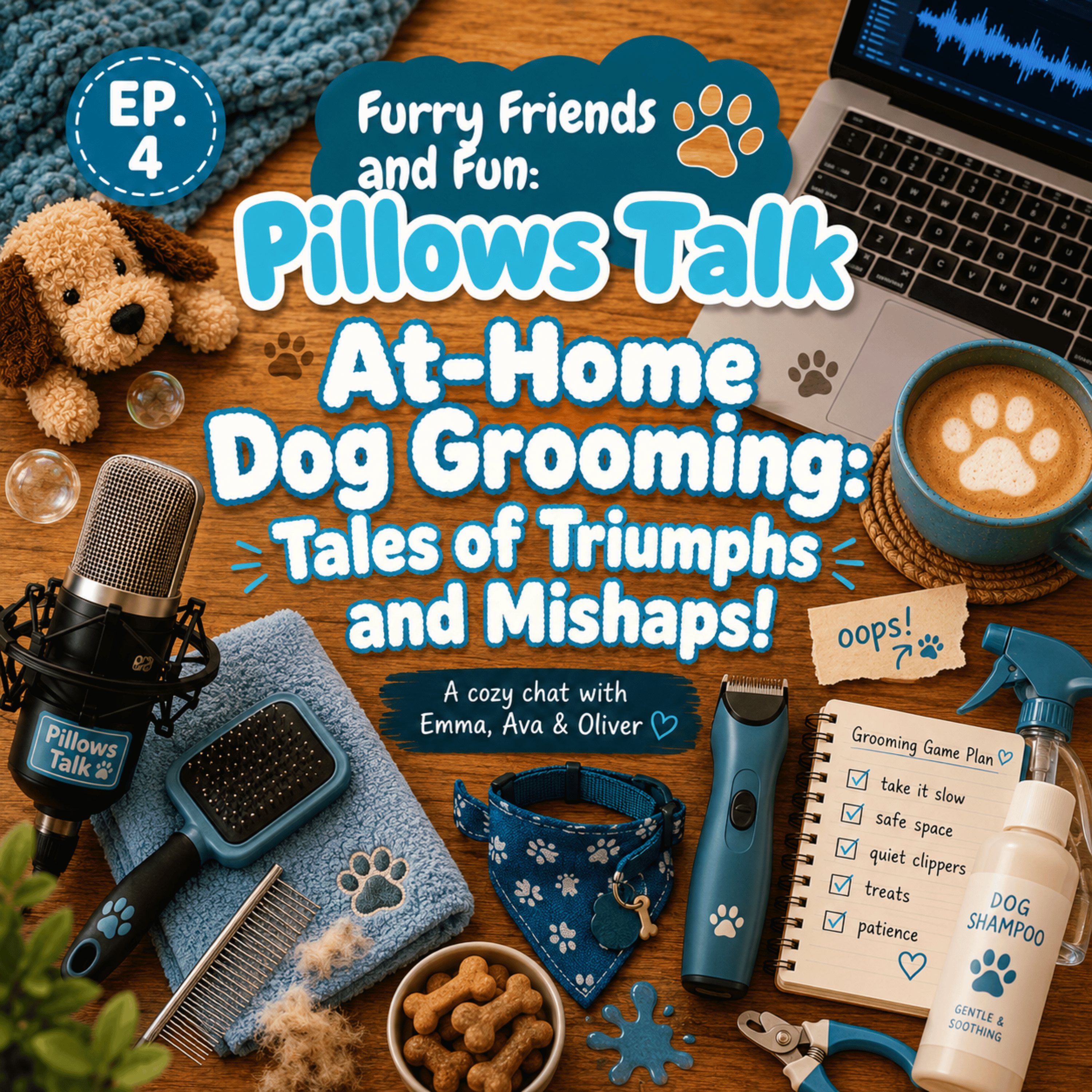 At-Home Dog Grooming: Tales of Triumphs and Mishaps! episode artwork