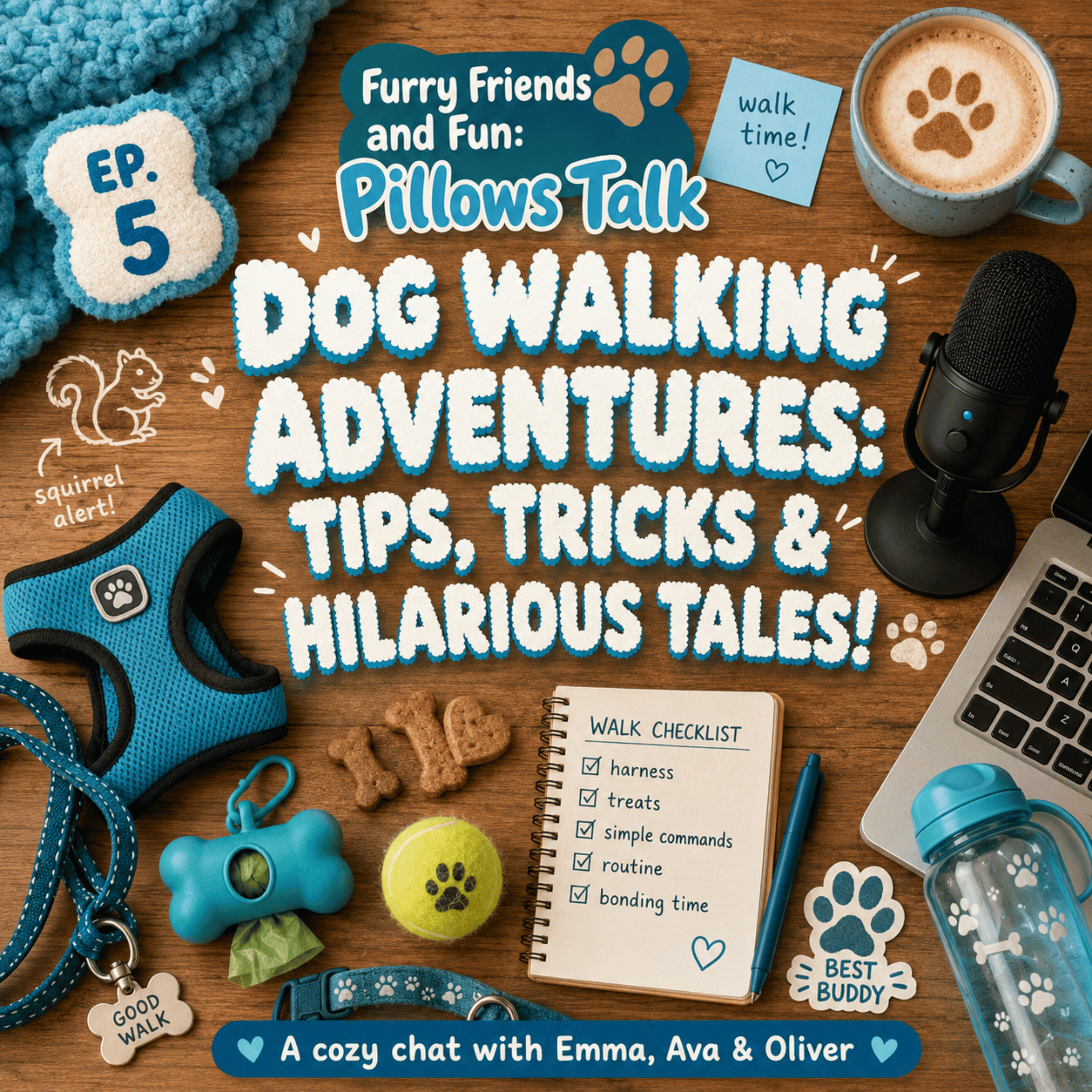 Dog Walking Adventures: Tips, Tricks & Hilarious Tales! episode artwork
