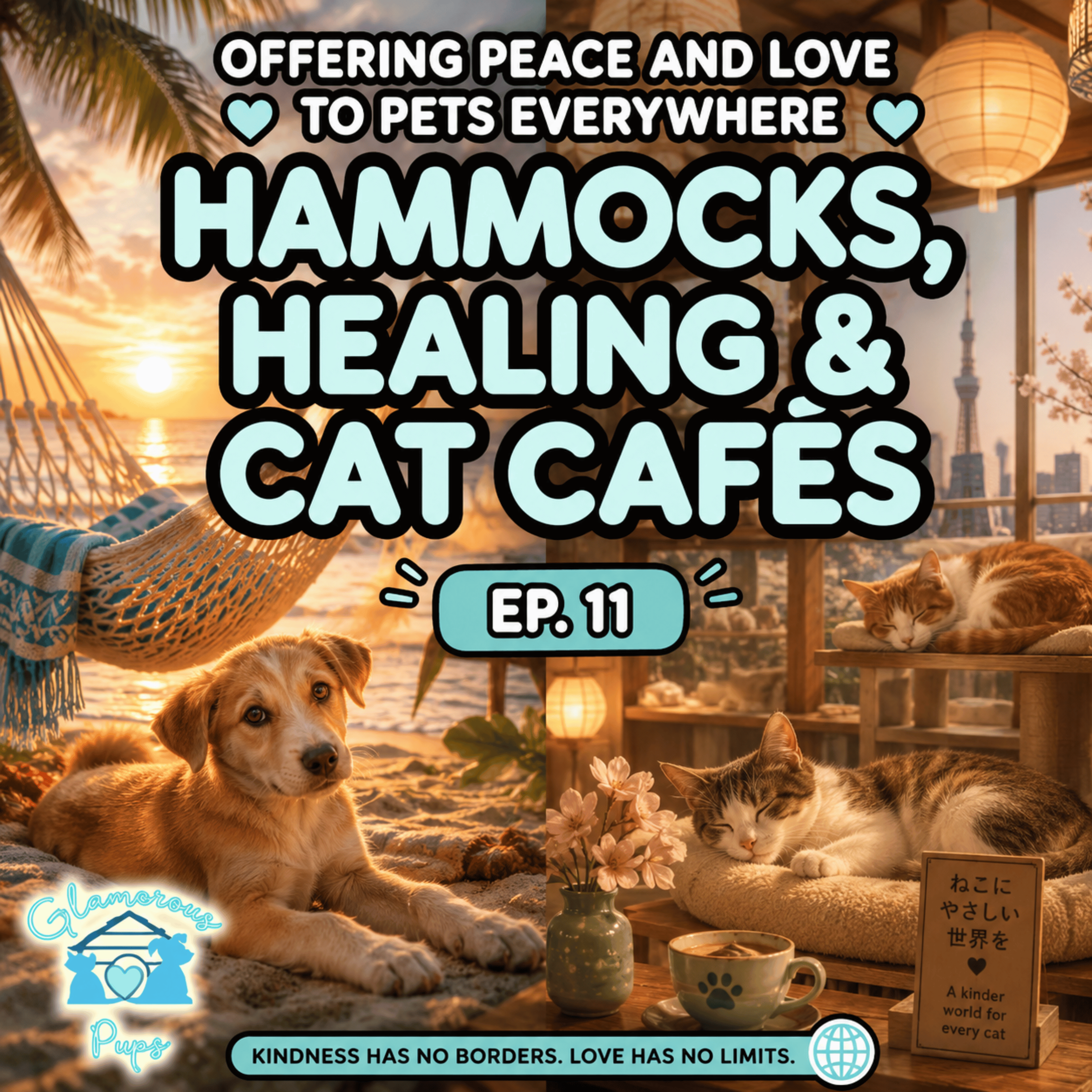 Offering Peace and Love To Pets Everywhere: Hammocks, Healing & Cat Cafés episode artwork