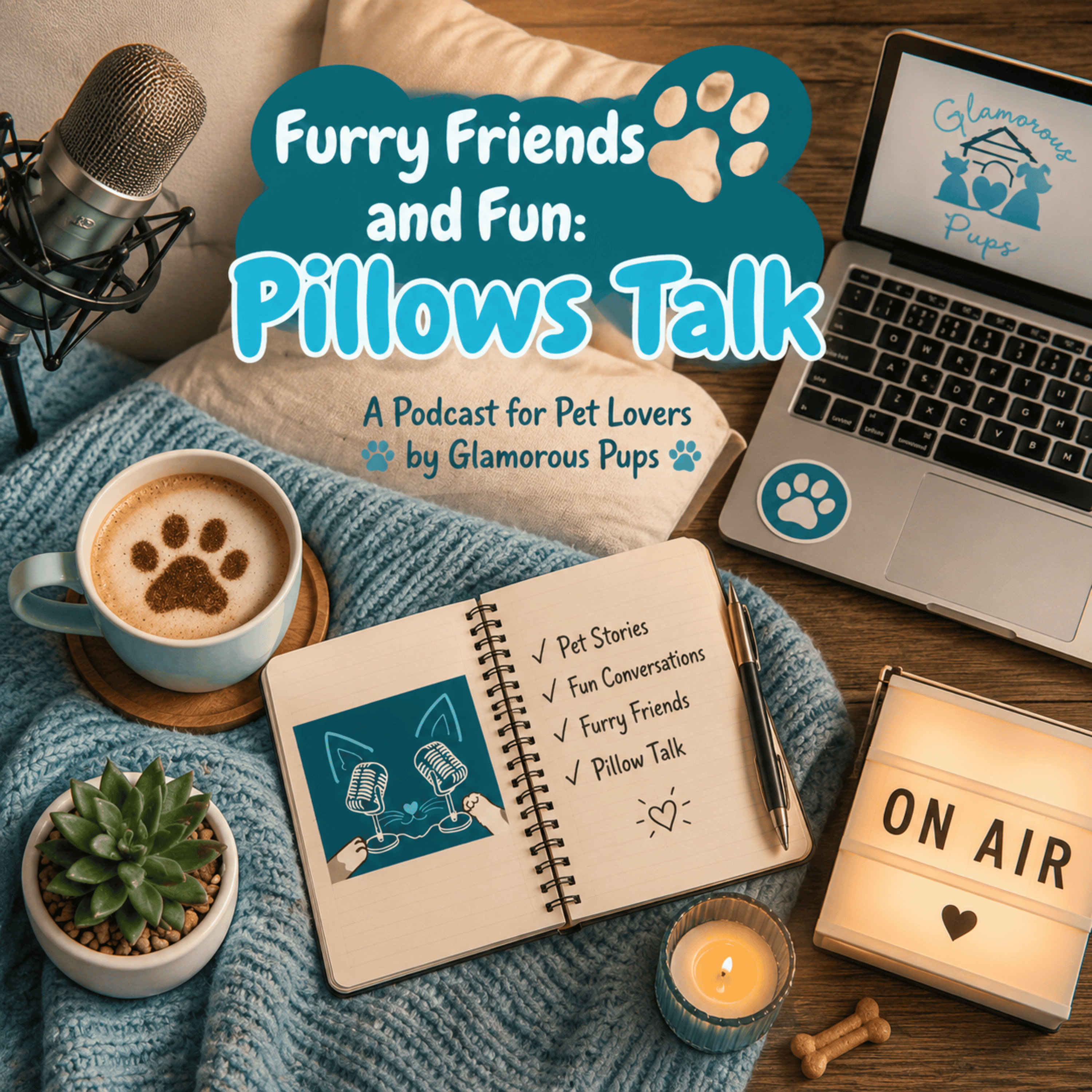 Furry Friends & Fun Pillows Talk cover art
