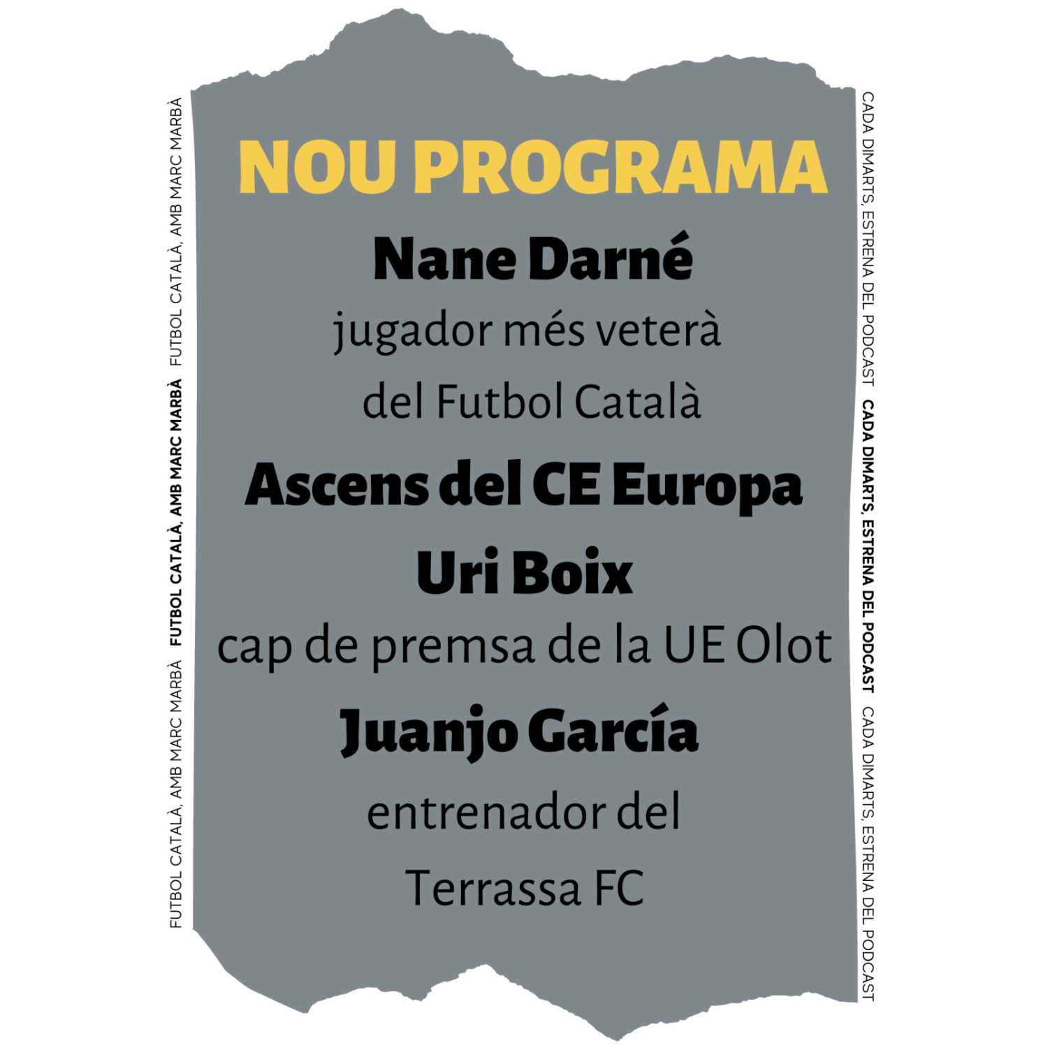 Futbol català, amb Marc Marbà