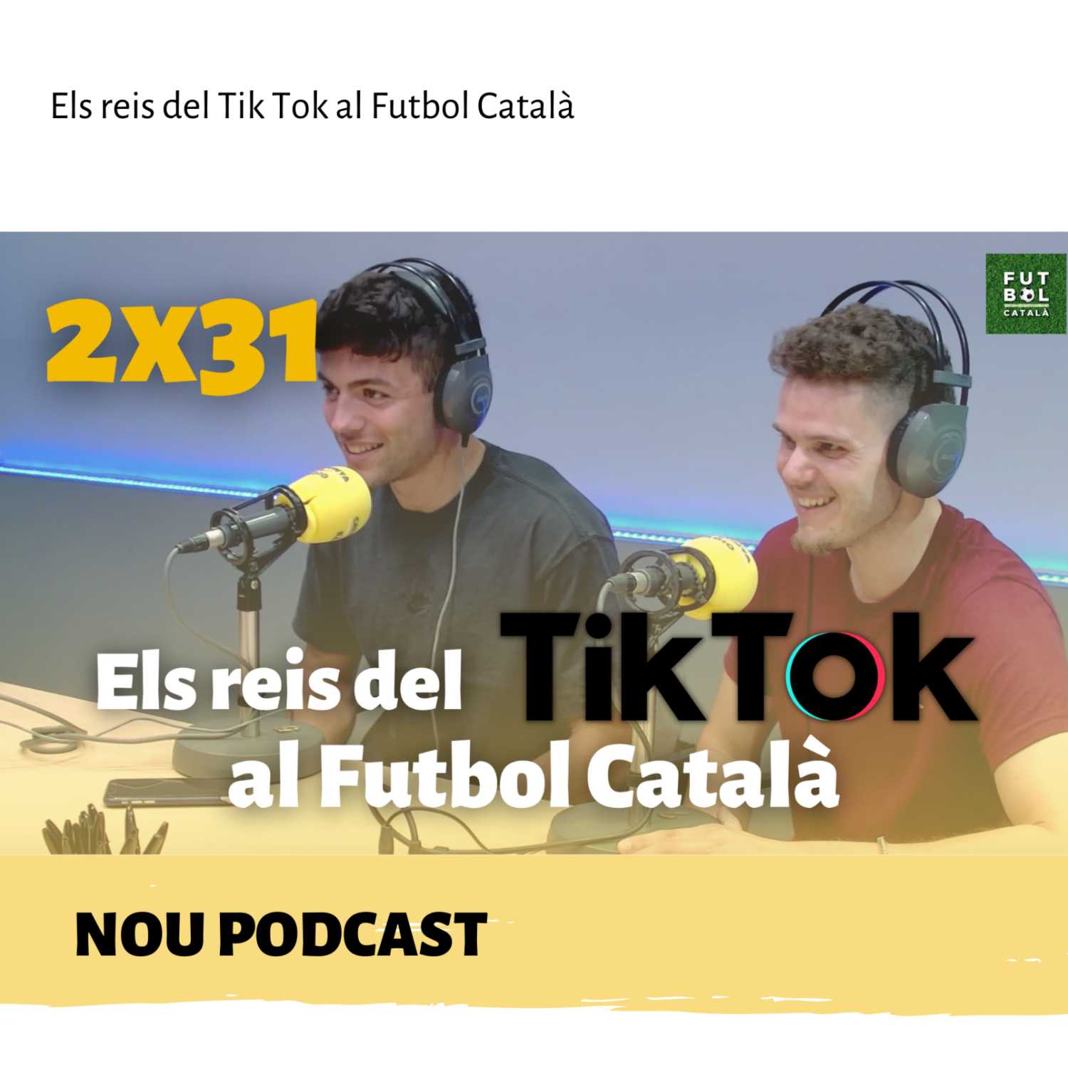 Futbol català, amb Marc Marbà