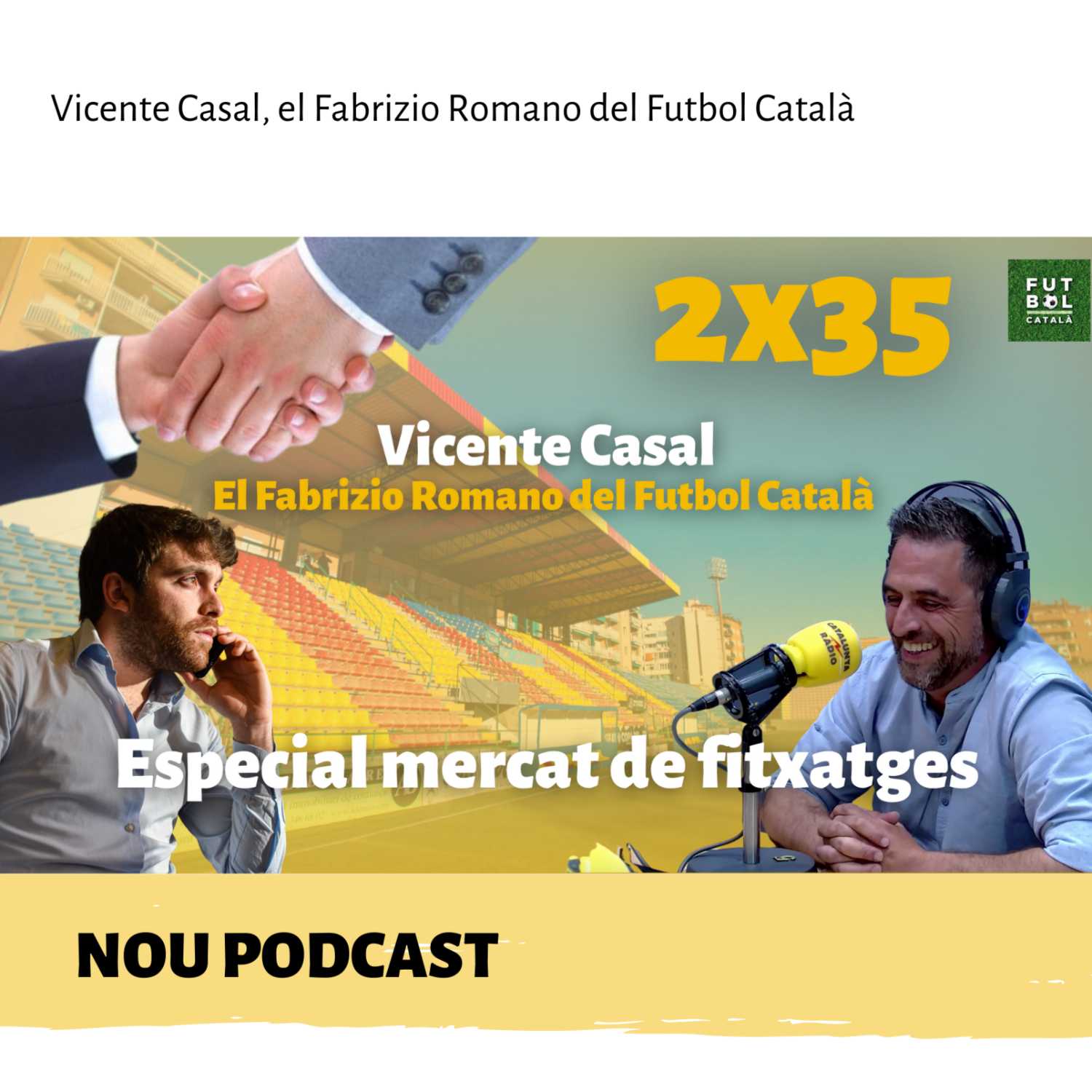 Futbol català, amb Marc Marbà