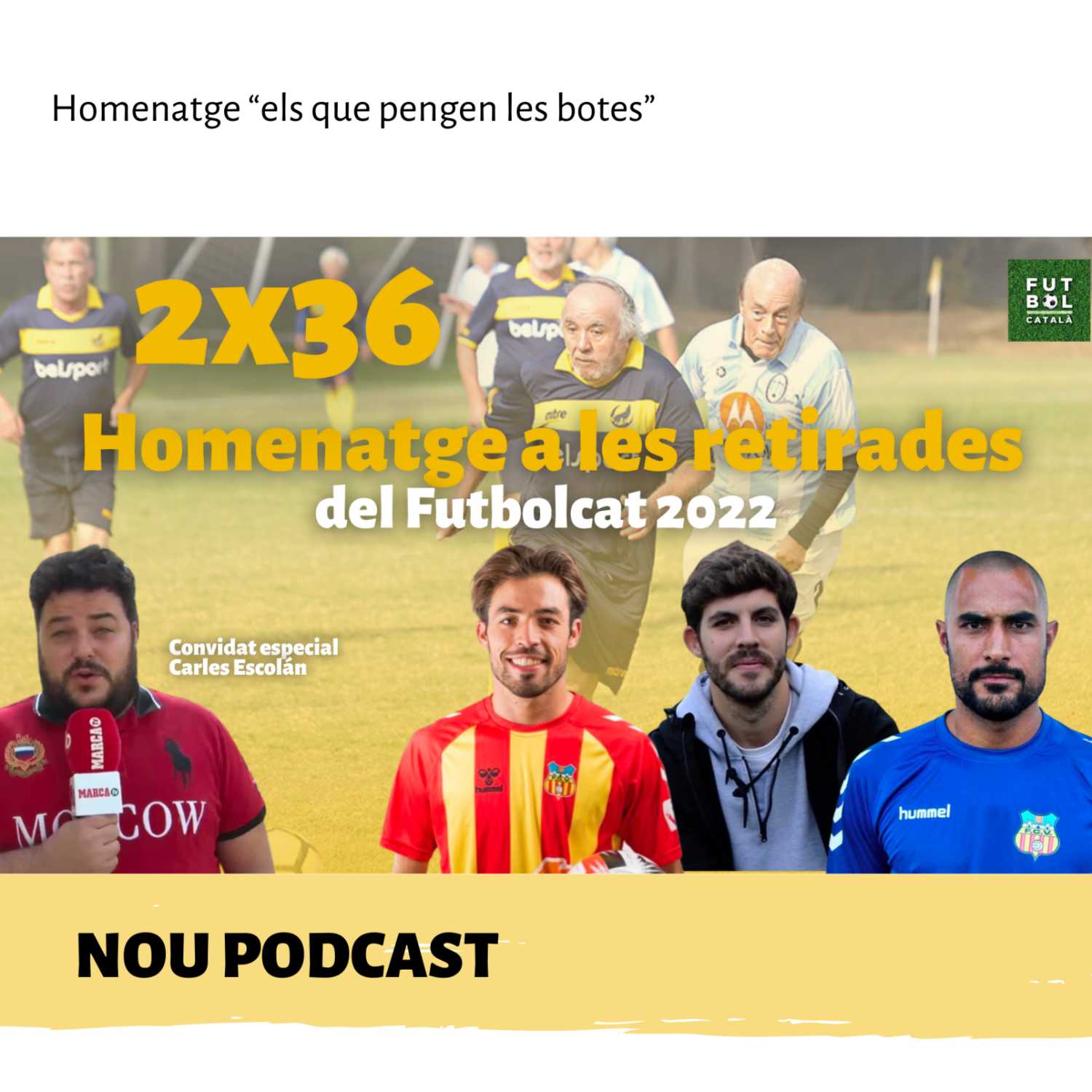 Futbol català, amb Marc Marbà