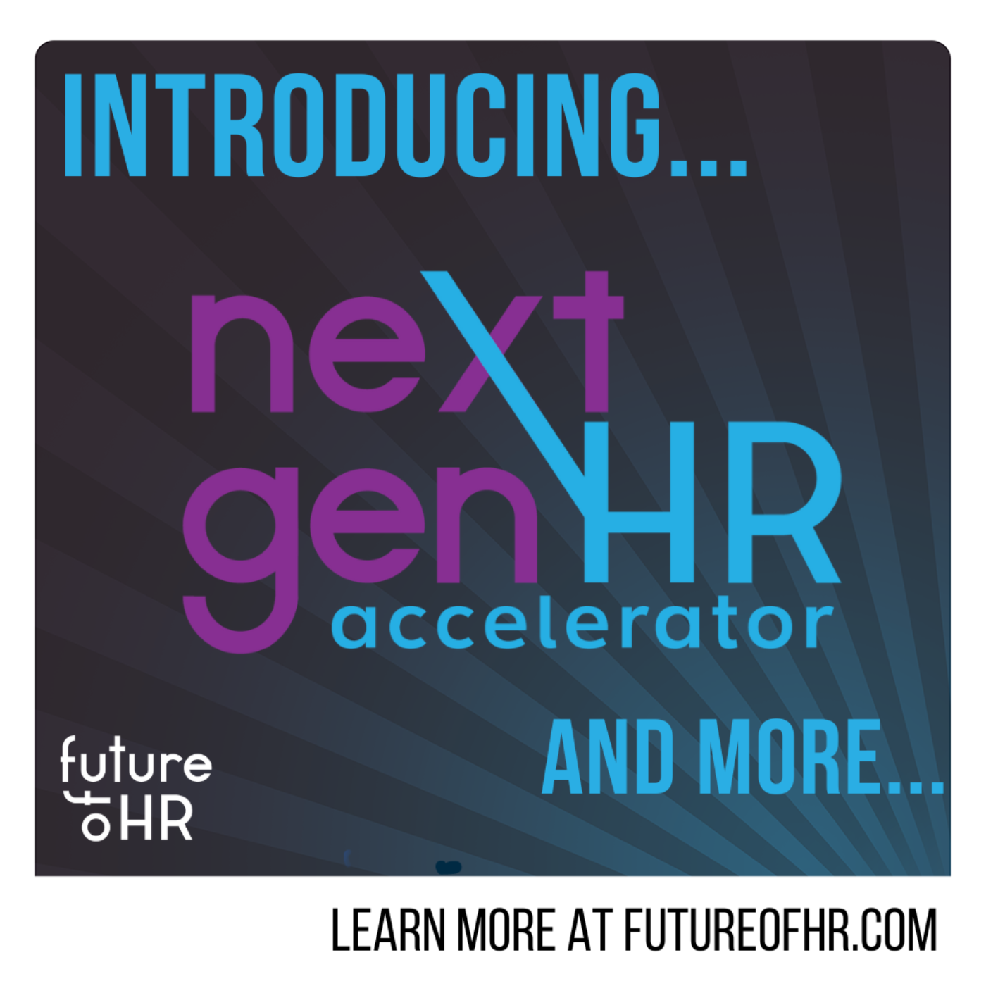 The BIG Announcement.... This is a must-listen for the Future of HR community!  