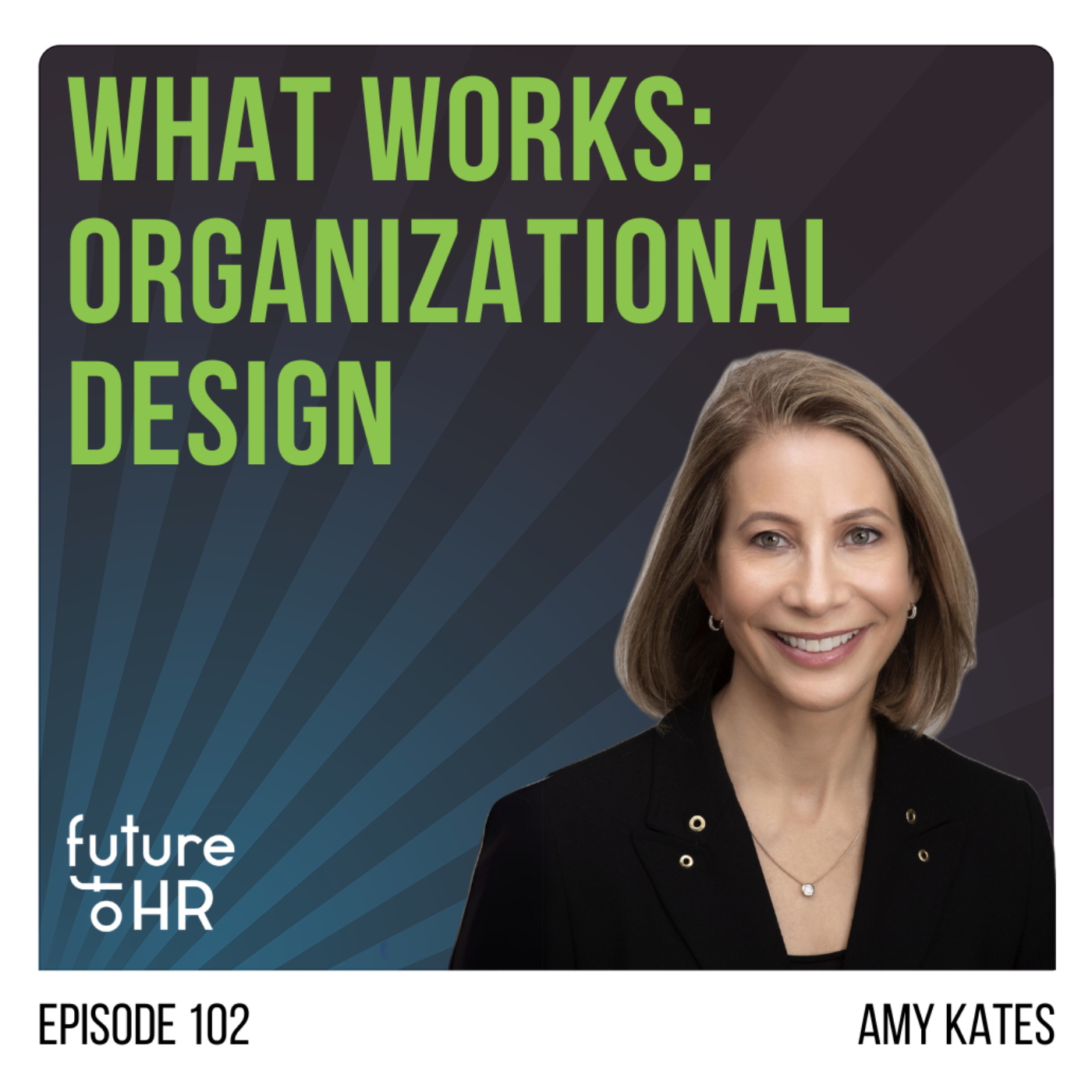 “What Works: Organizational Design” with Amy Kates, Organization Design Expert,  Consultant, Educator, and Author of Five Books