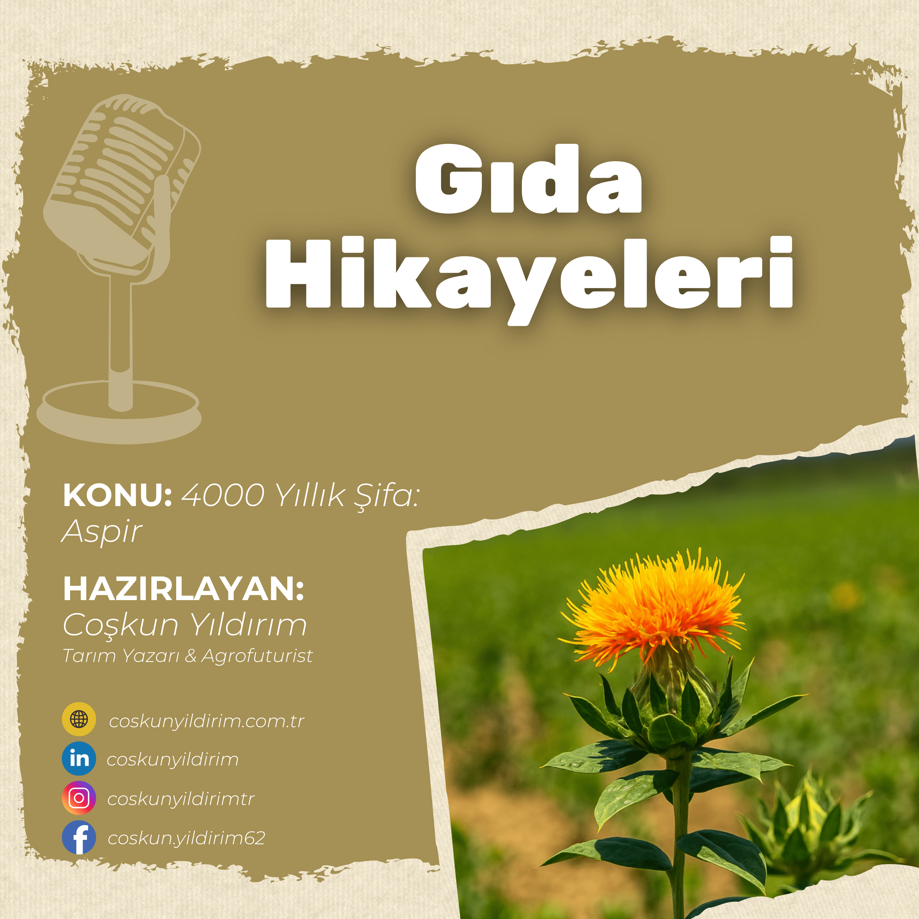 Aspirin Gizli Gücü: 4000 Yıllık Şifa, Renk ve Bilim Dolu Bir Bitki! episode artwork