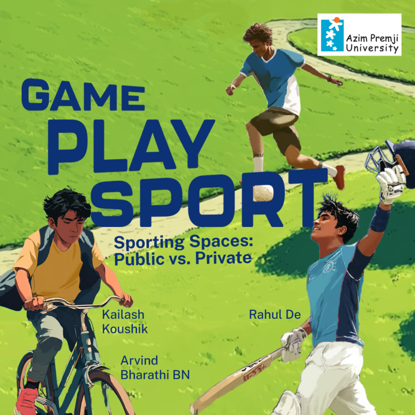 Game Play Sport with Rahul, Arvind, and Kailash