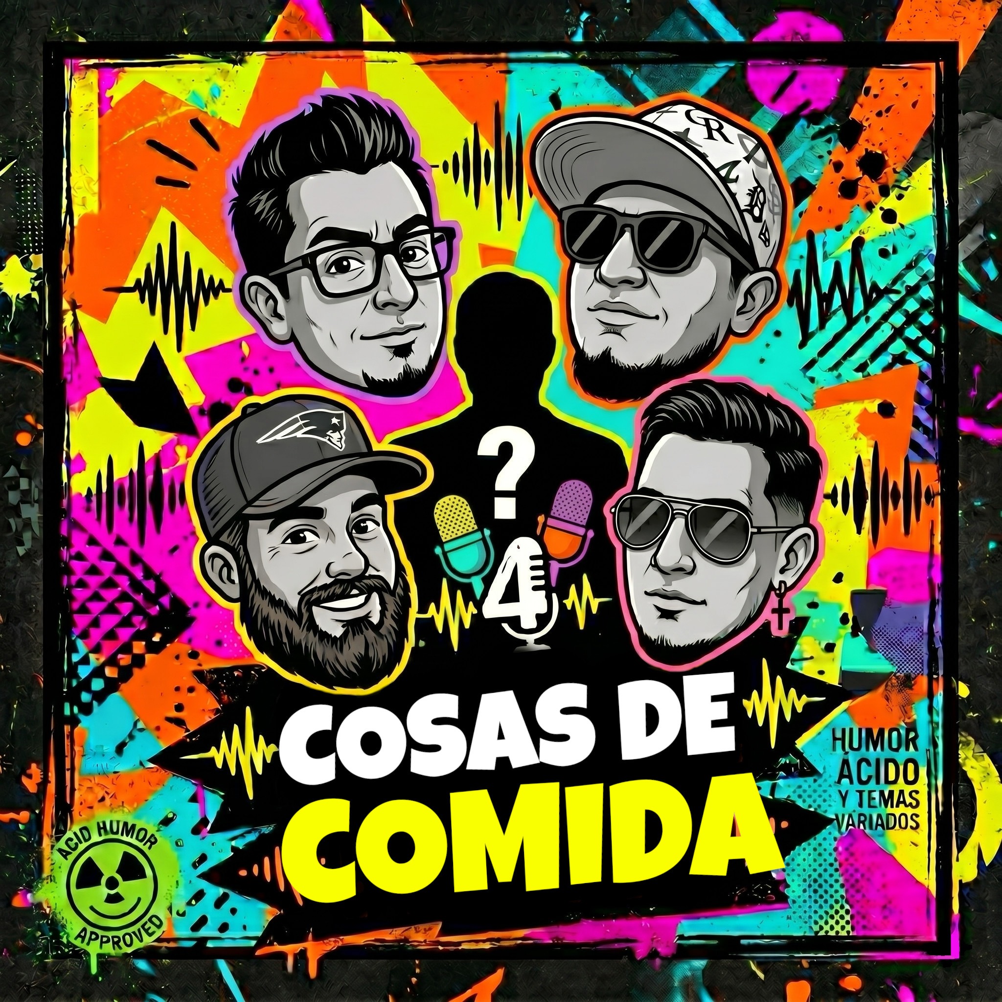 Cuatro al Aire EP #008 – Cosas de Comida episode artwork