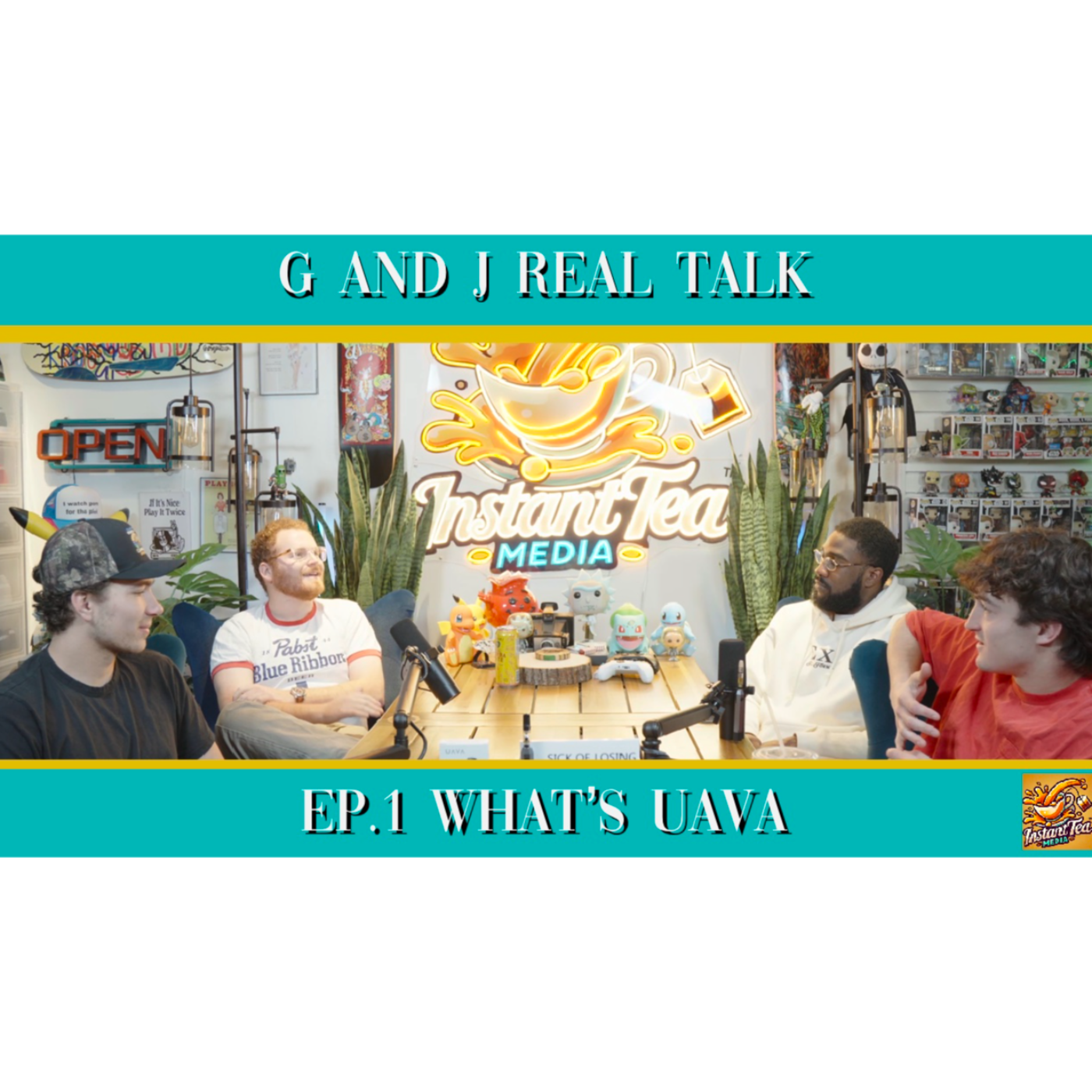 INSTANT TEA MEDIA: GandJ RT Podcast #1 / Ft. Emmett Reiner and Jackson Wootton / Uavalabs.com episode artwork