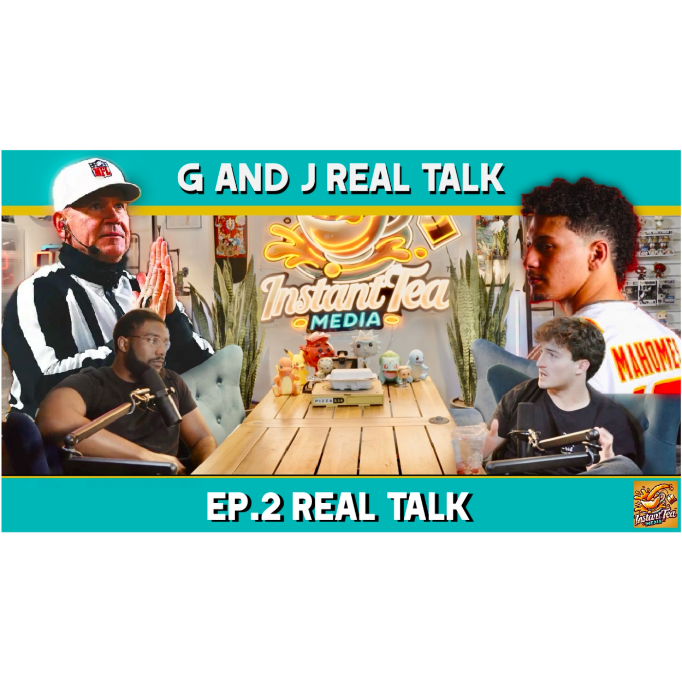 GandJ RT Podcast / Super Bowl talk episode artwork