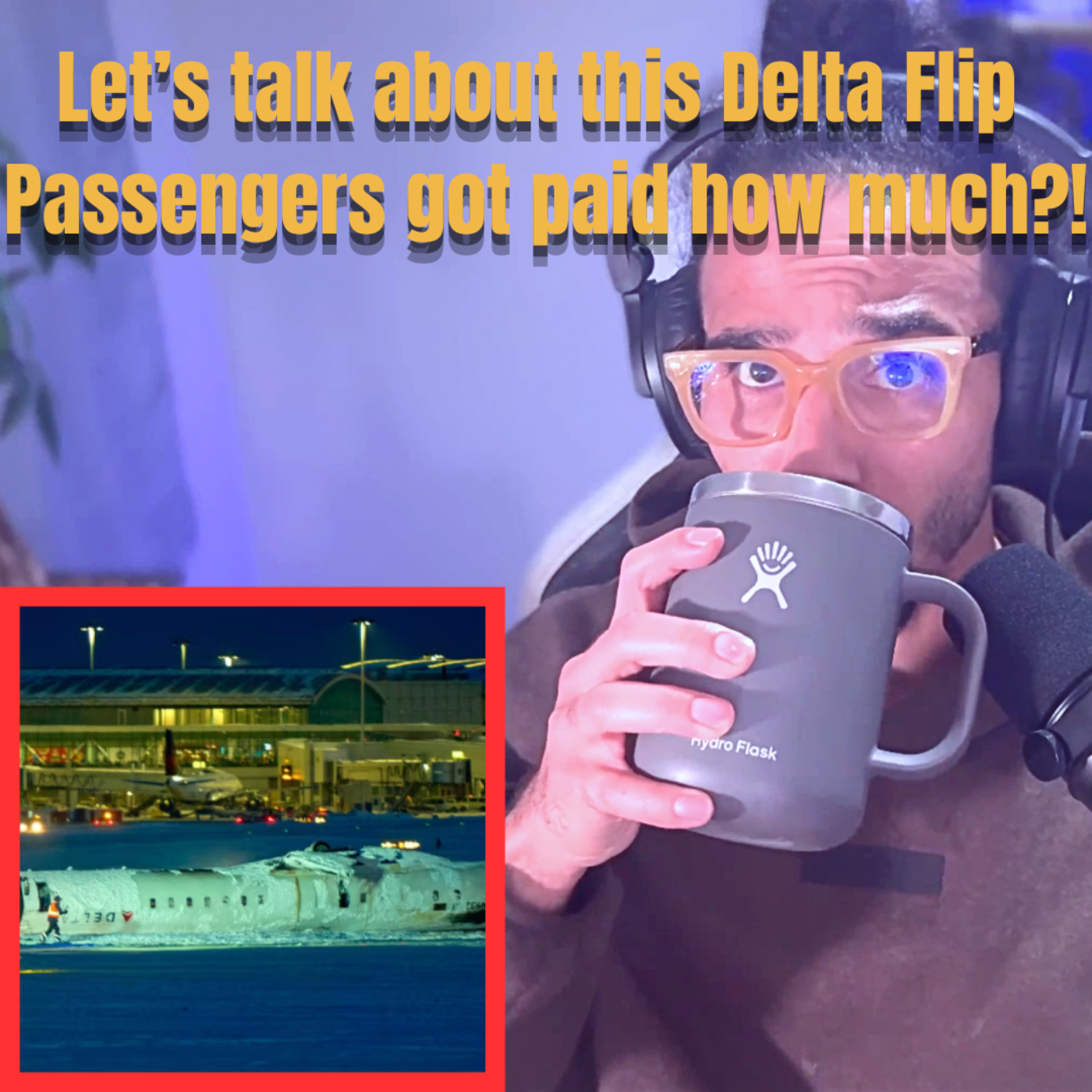 That Delta flip react