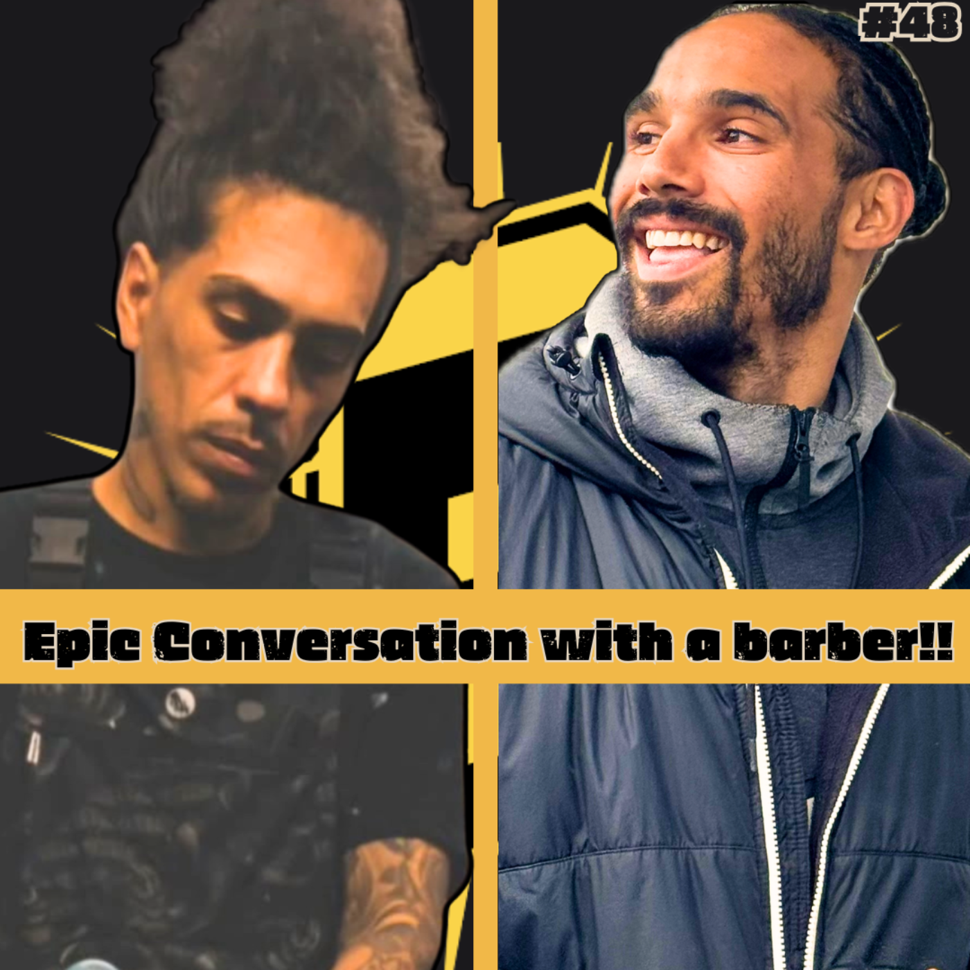 DANIEL CUEVAS - #48,Barbershop Talk, Almost fatal car wreck, Social media, Sharpe lawsuit, Parenting