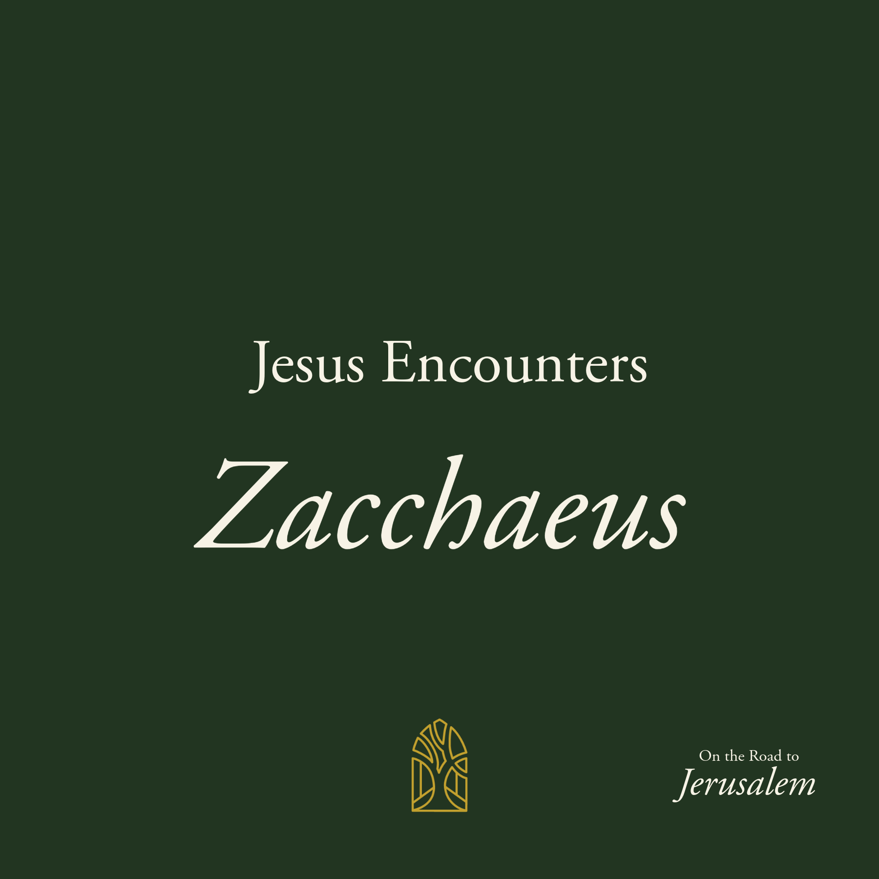 Jesus Encounters Zacchaeus - On the Road to Jerusalem episode artwork