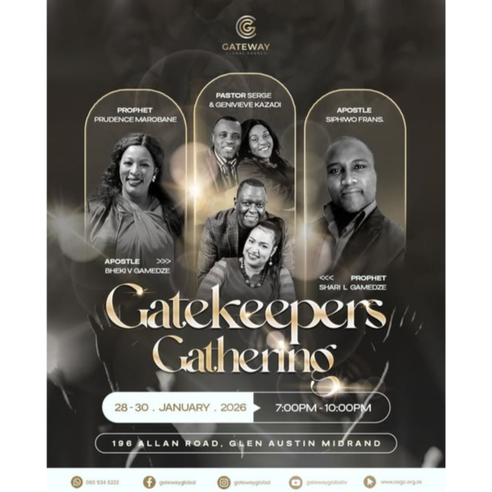 Gatekeepers Gathering | Day 1 | Pastor Serge Kazadi