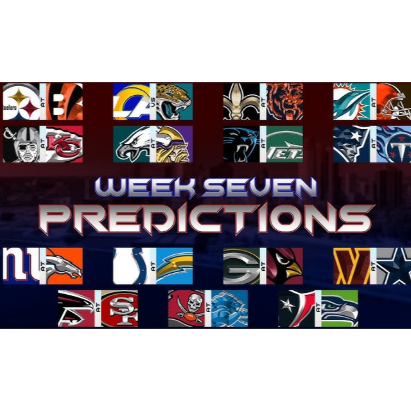 Episode 27 - Week 7 Preview, Best Bets and Predictions episode artwork