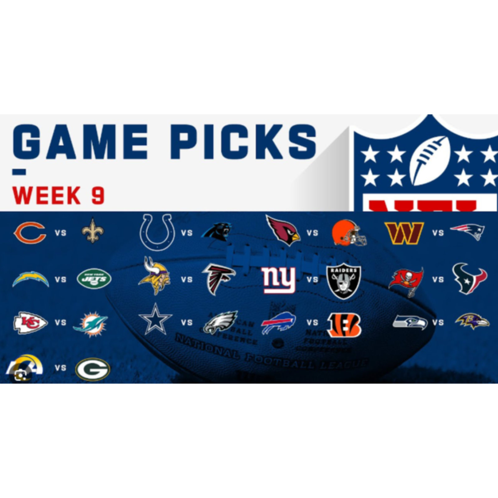 Episode 30: Thursday Night Review, Week 9 Preview and Best Bets! episode artwork