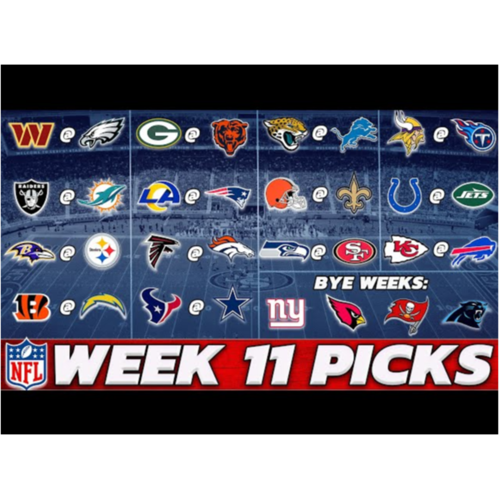 Week 11 Preview, Predictions and Best Bets! episode artwork