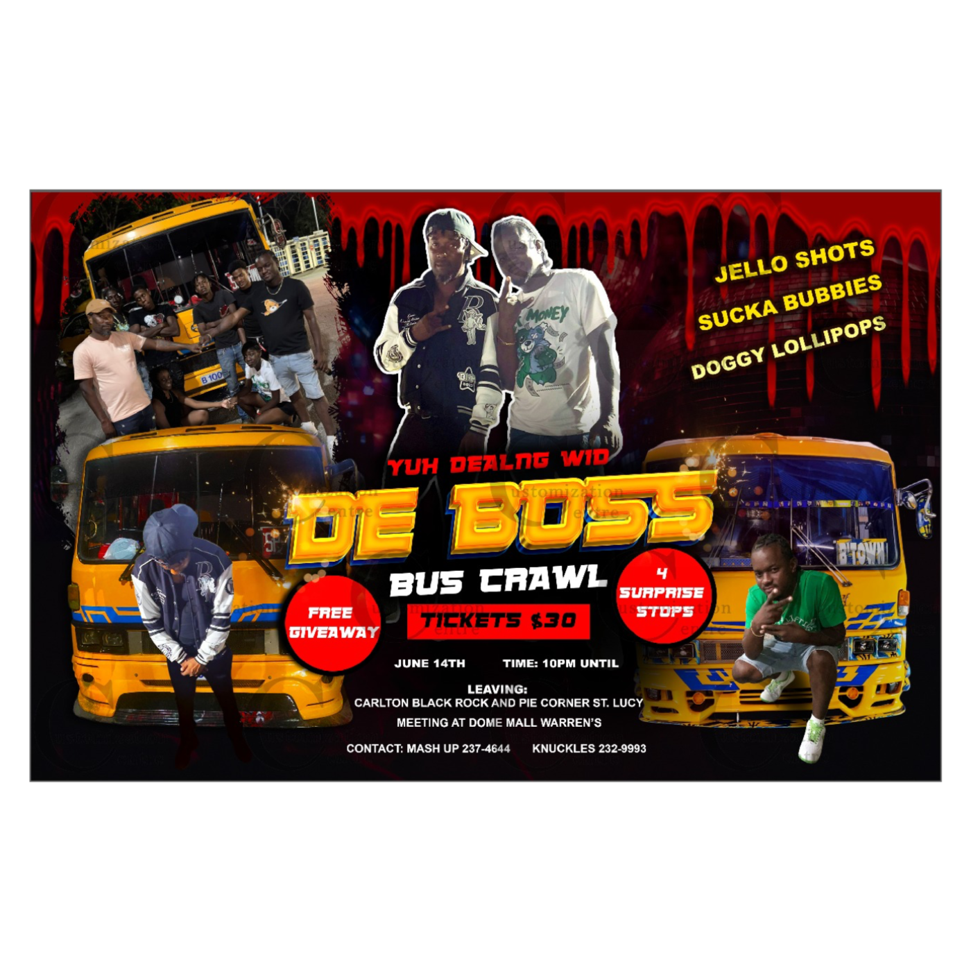 Dealing Wit De Boss Bus Crawl episode artwork