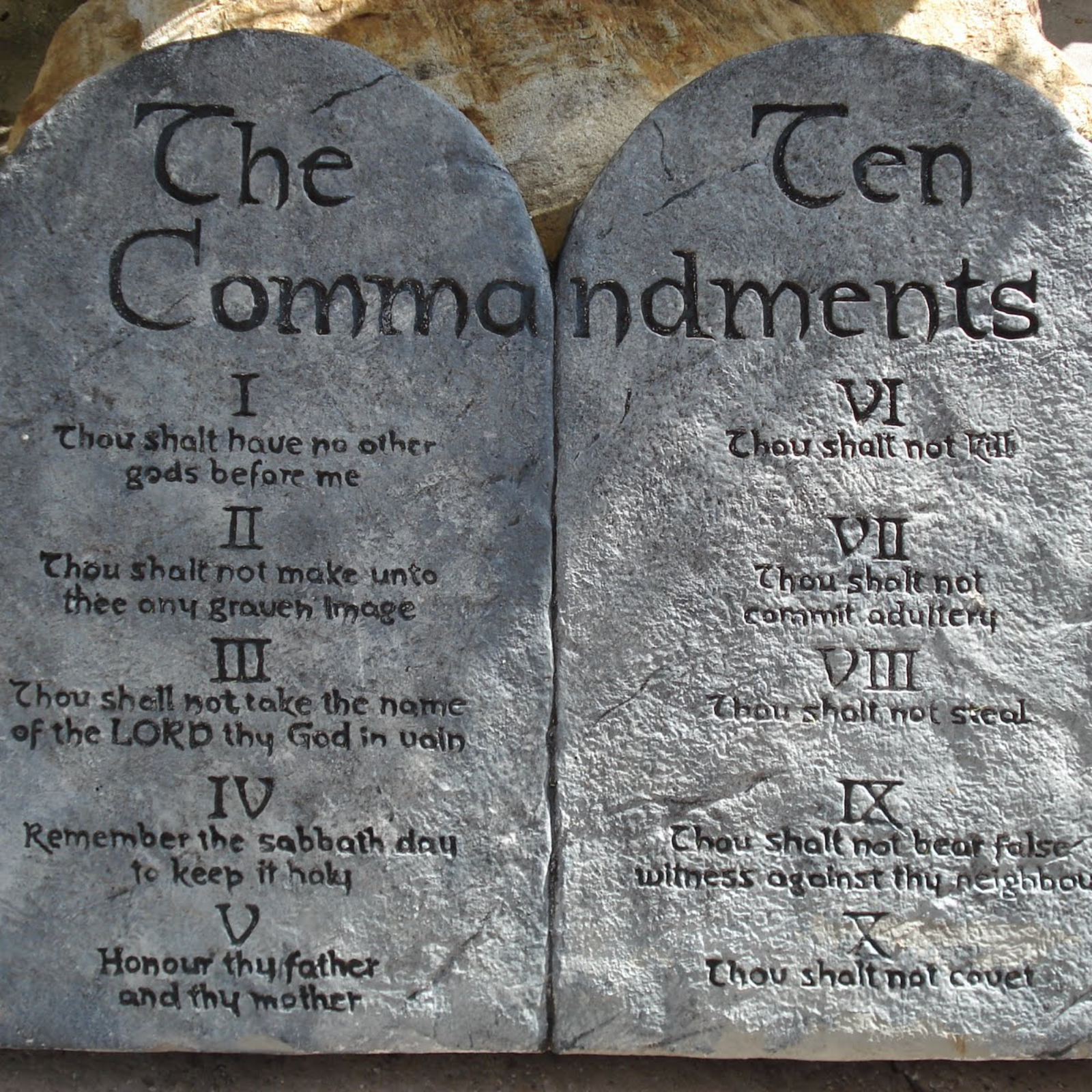 The Ten Commandments episode artwork