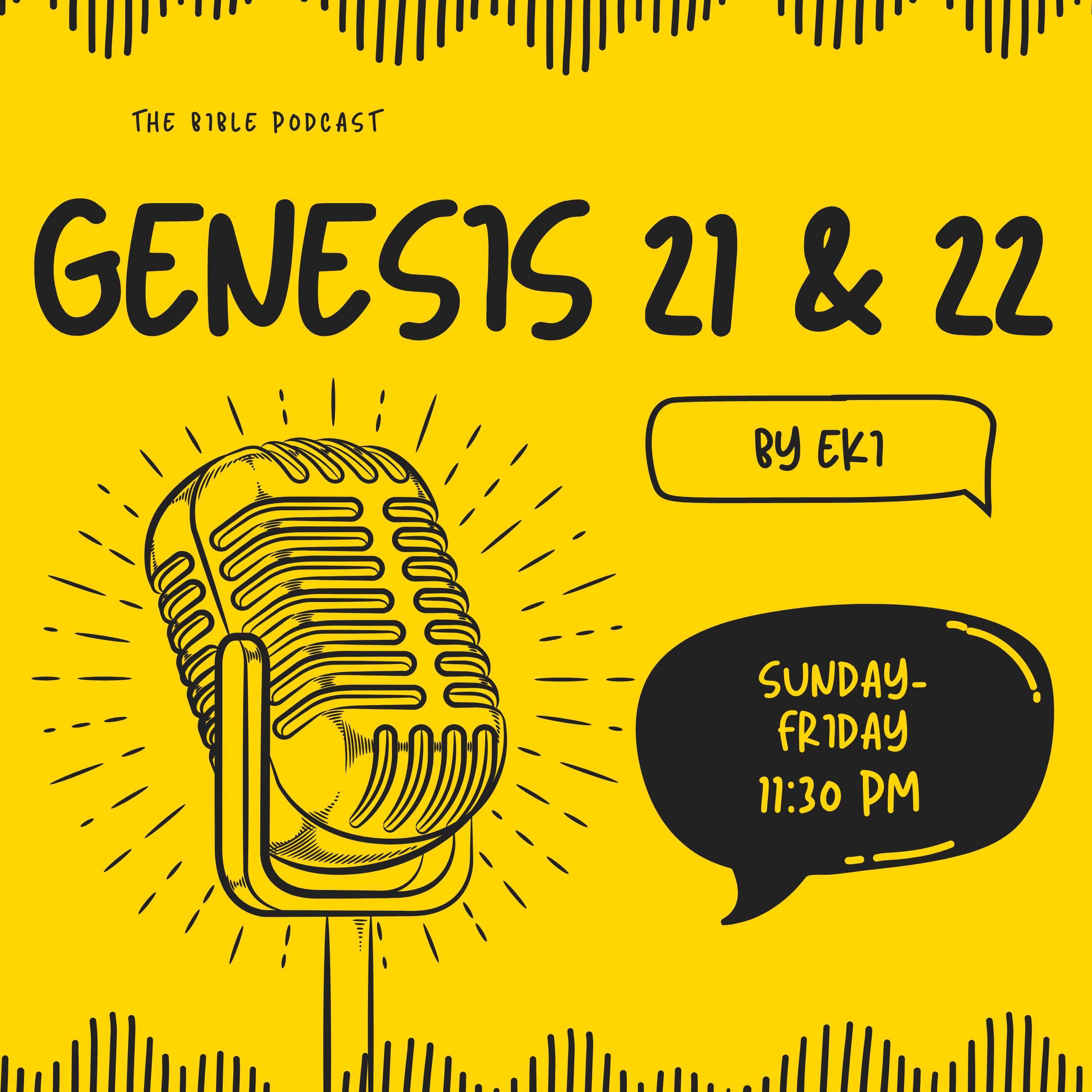 Genesis 21 and 22 episode artwork