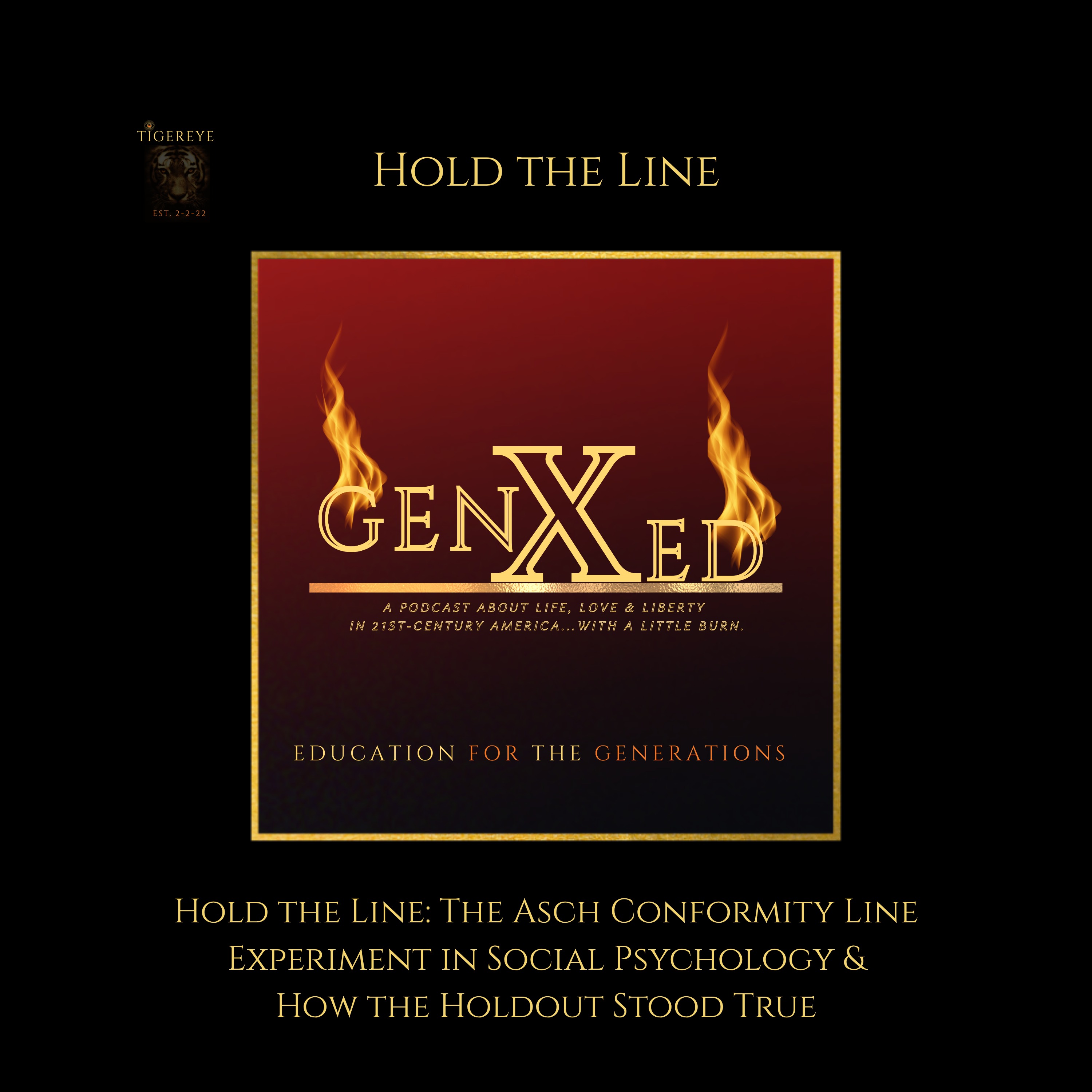 Hold the Line: The Asch Conformity Line Experiment in Social Psychology & How the Holdout Stood True | GenXed 🔥 episode artwork
