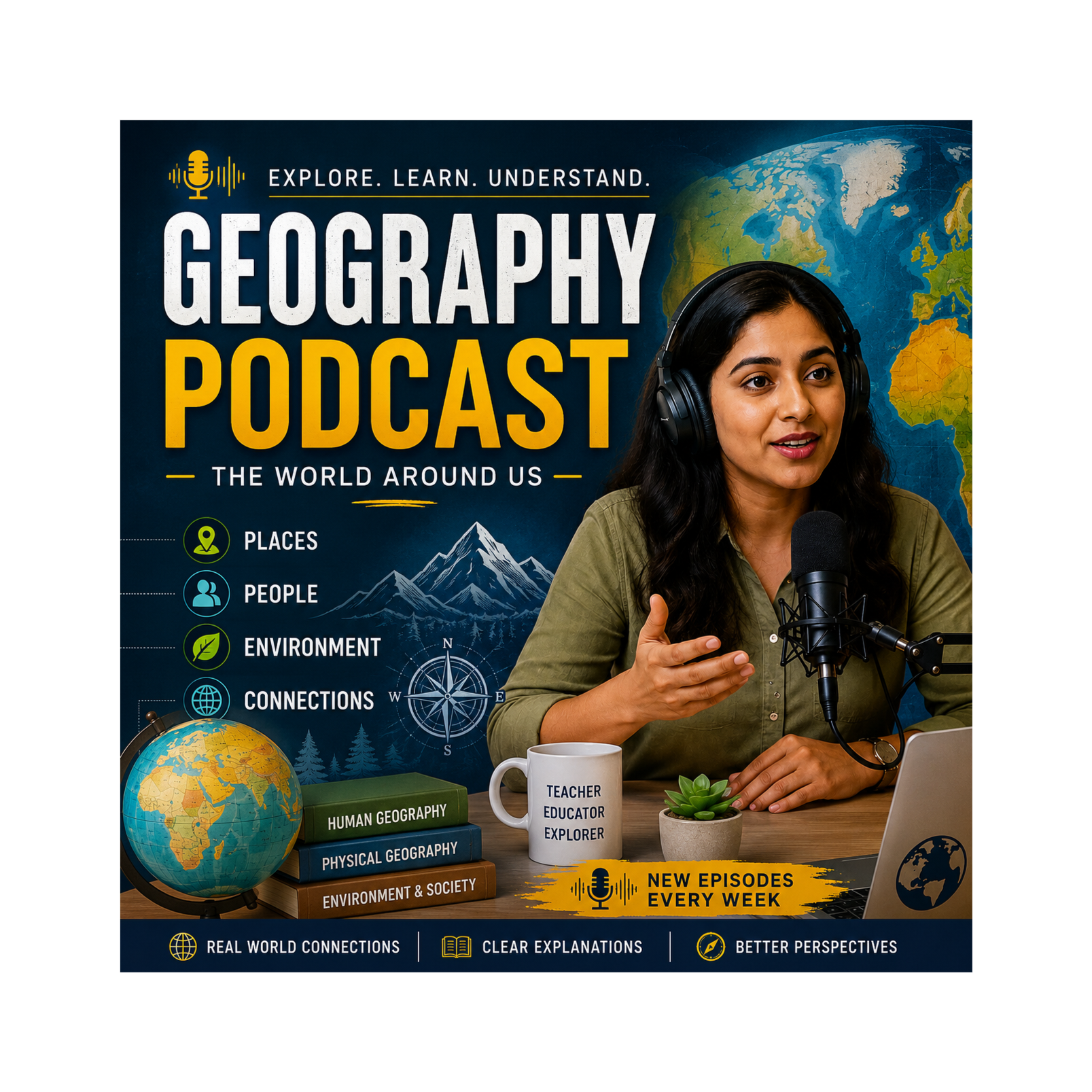 Geography Made simple podcast artwork