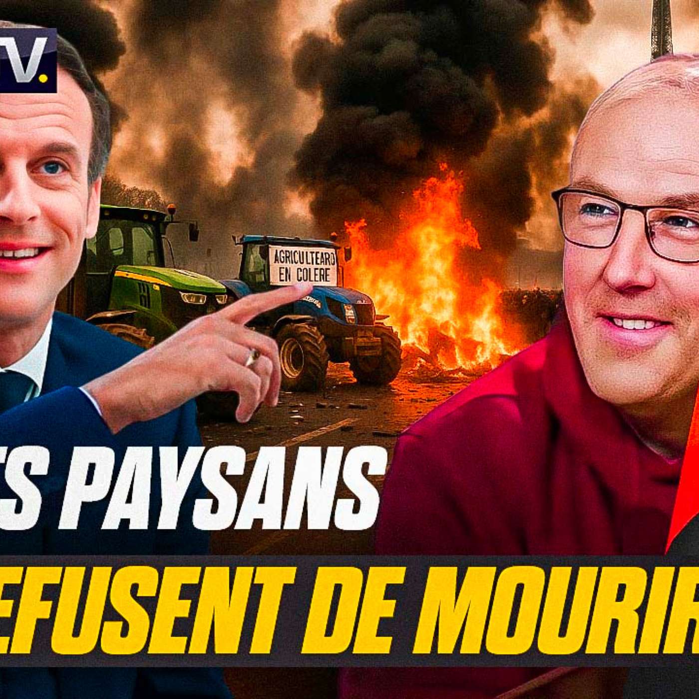 LE RETOUR DE LA RÉVOLTE PAYSANNE CONTRE MACRON ET L’UE ! | SÉBASTIEN BERAUD | GPTV