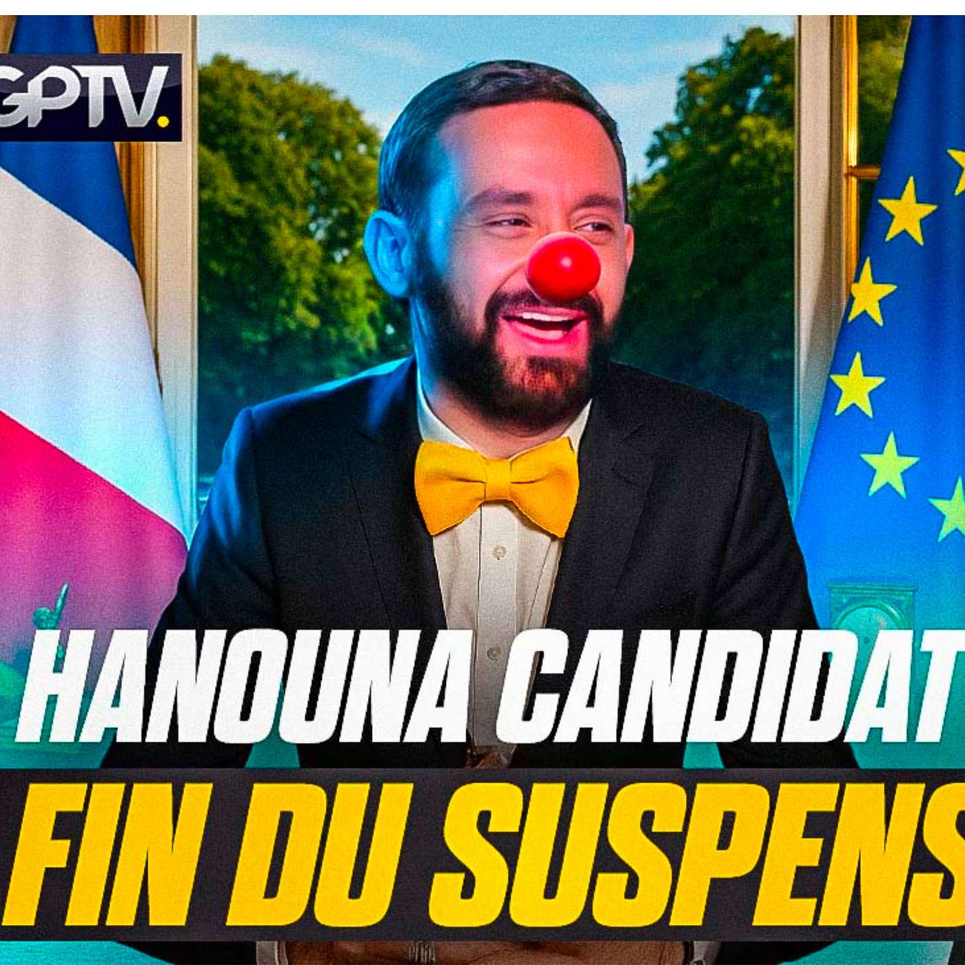 CYRIL HANOUNA VEUT ÊTRE PRÉSIDENT ET RÉVÈLE SON PROGRAMME | GPTV