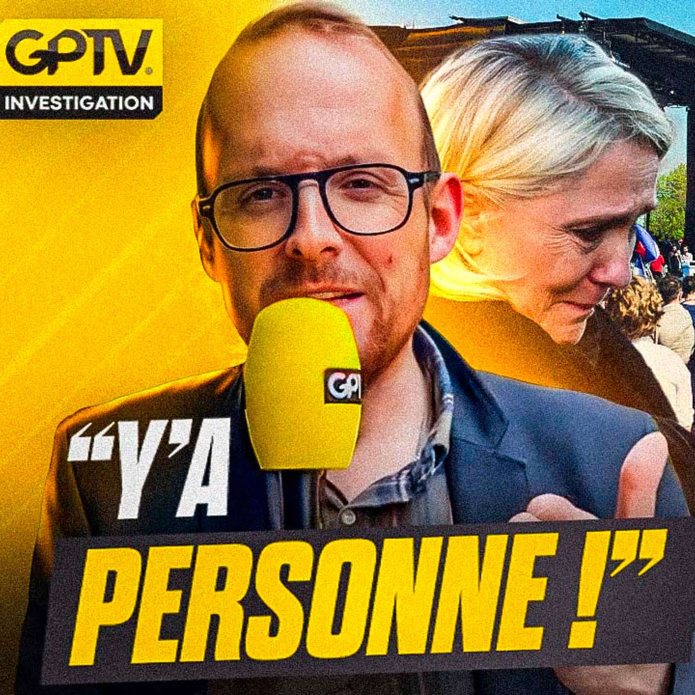MIKE EST ALLÉ POUR VOUS AU MEETING (VIDE) DE SOUTIEN À MARINE LE PEN | GPTV INVESTIGATION