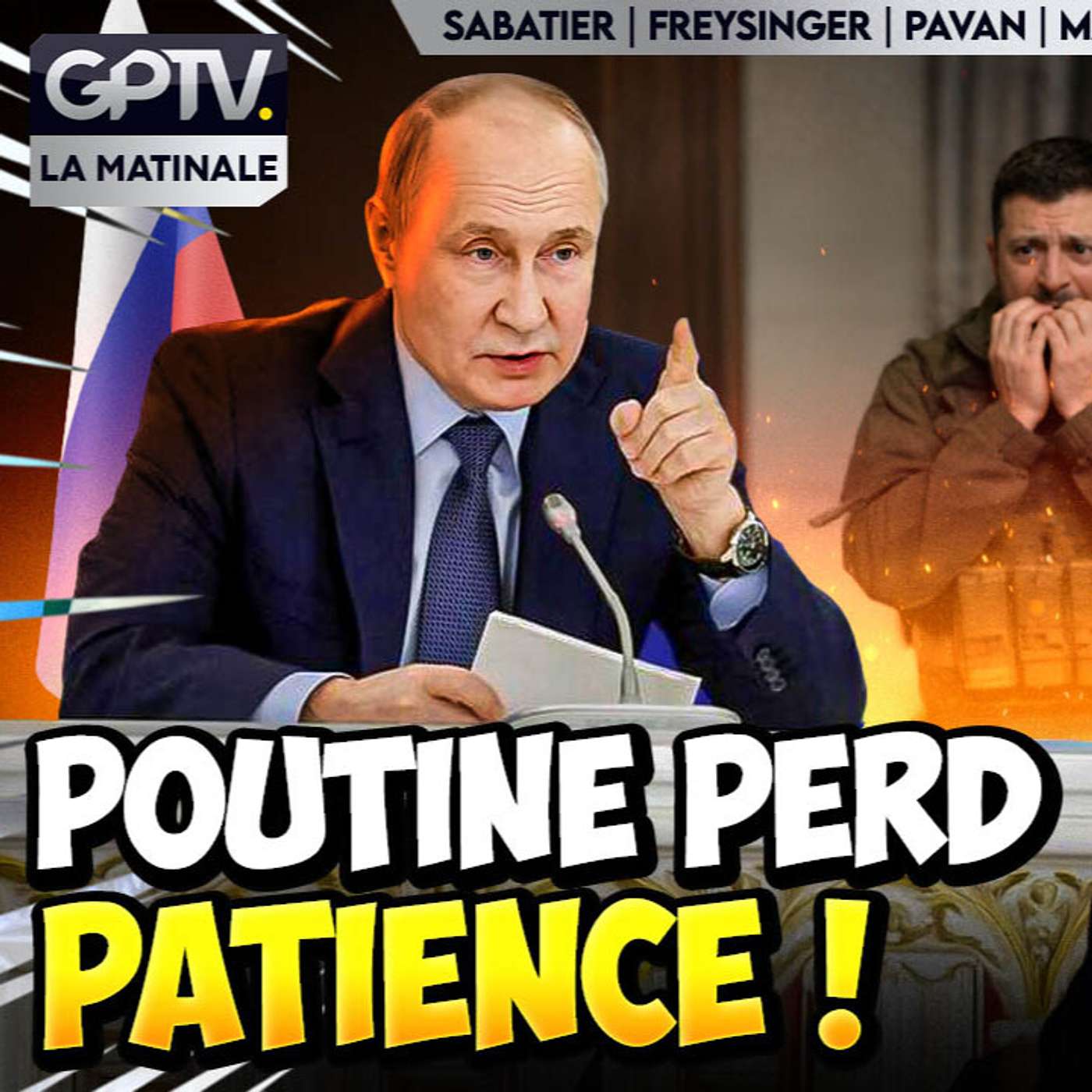 POUTINE L’A ANNONCÉ : « LES OBJECTIFS RUSSES SERONT SANS AUCUN DOUTE ATTEINTS ! » | LA MATINALE GPTV