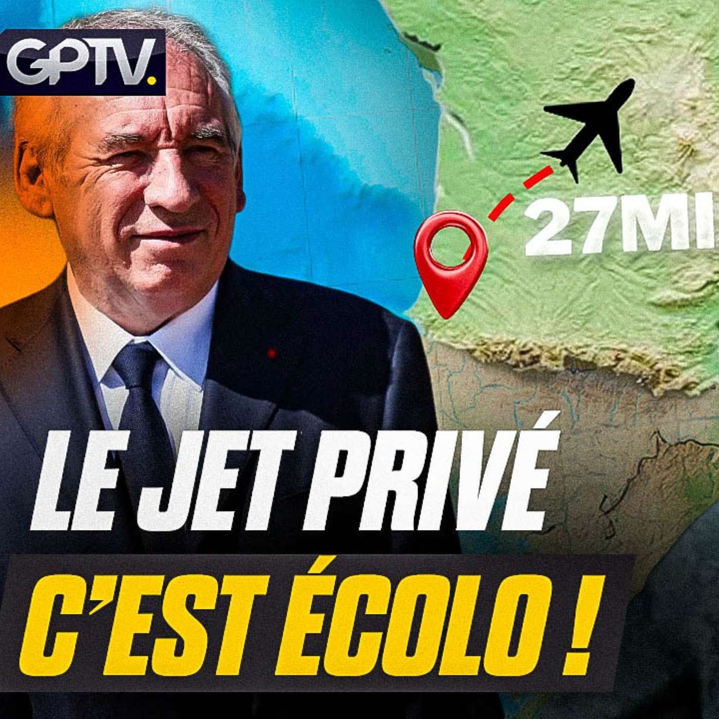 SCANDALE : BAYROU ARRIVE EN JET POUR FAIRE LA MORALE SUR L’ÉCOLOGIE ! | GPTV