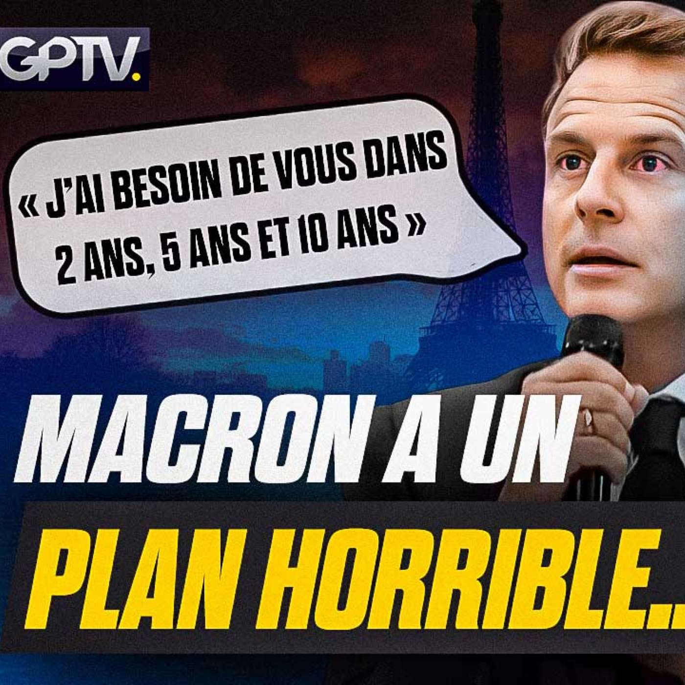 MALAISE : MACRON ANNONCE DÉJÀ SON PROCHAIN MANDAT PRÉSIDENTIEL | GPTV