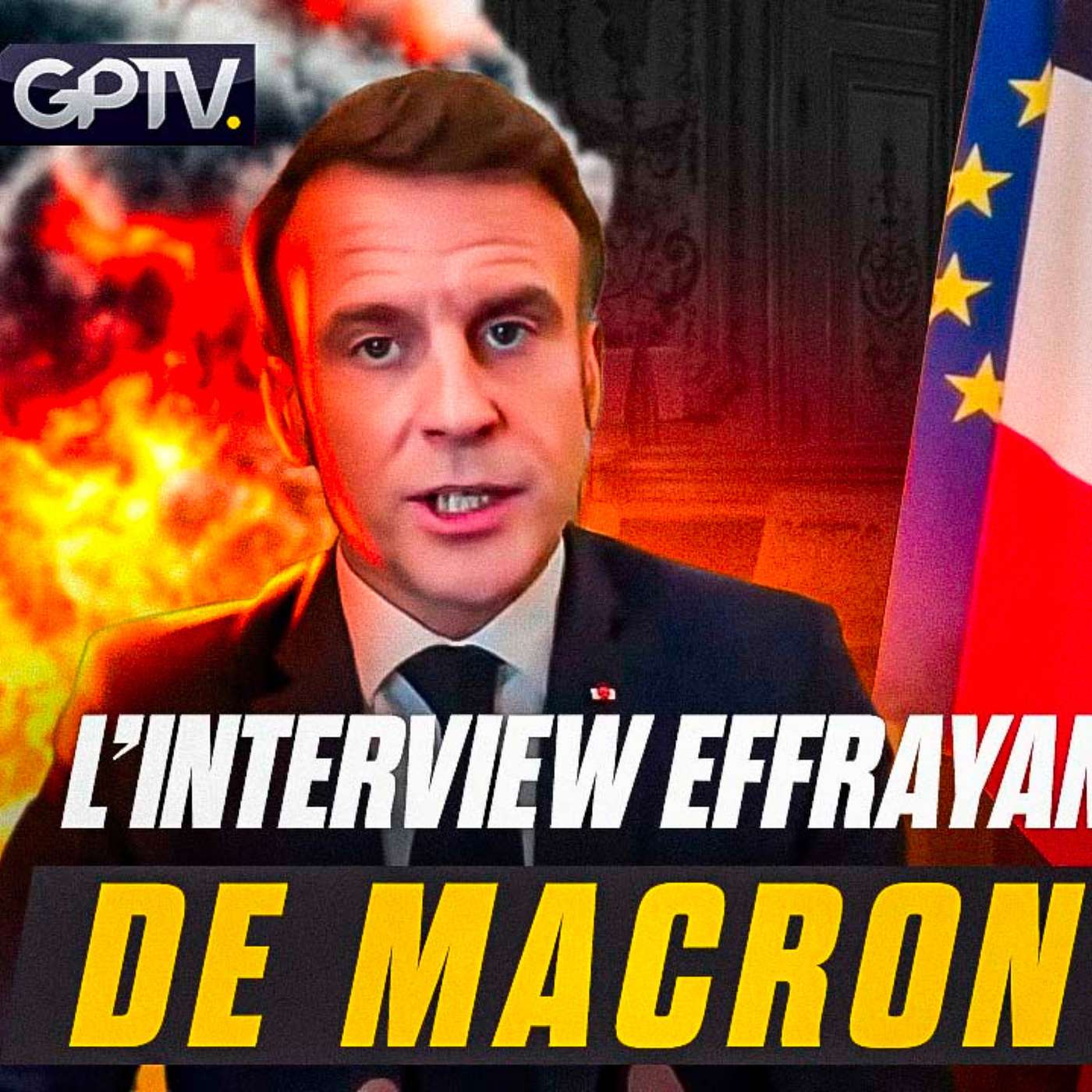 MACRON EST FOU : L’INTERVIEW OÙ IL RÉVÈLE SON PROJET DE GUERRE | GPTV