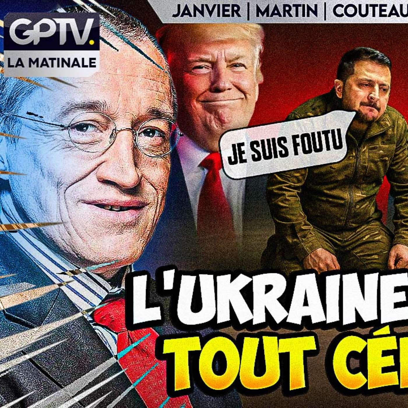 RENCONTRE TRUMP - POUTINE : ZELENSKY VA TOUT PERDRE | LA MATINALE GPTV