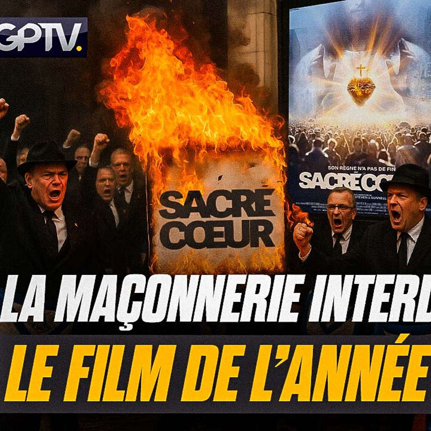 ATTAQUE CONTRE SACRÉ CŒUR : LES FRANC-MAÇONS SE MOBILISENT CONTRE ! | GPTV