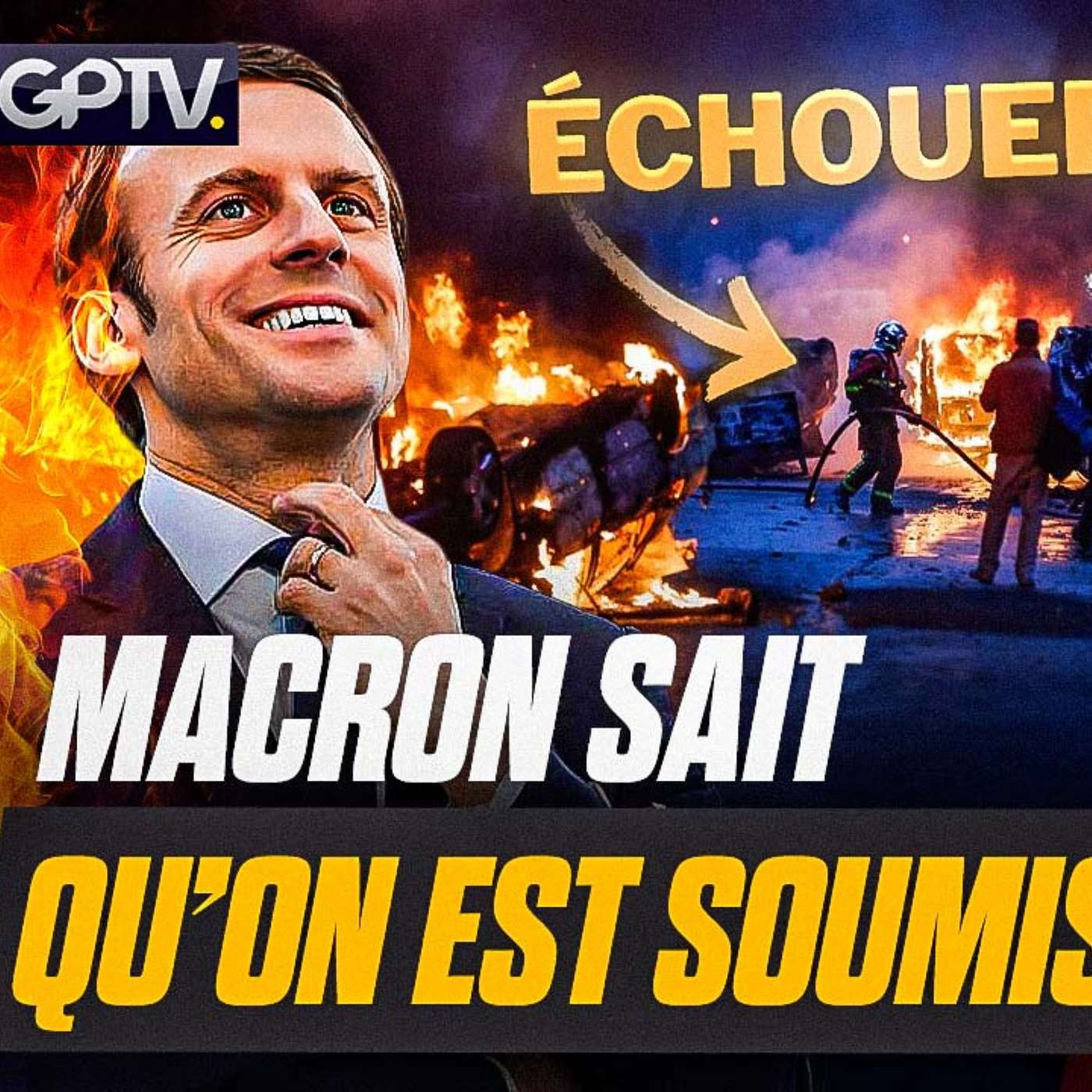 MACRON CRACHE SUR LA RÉVOLTE DU 10 SEPTEMBRE : MONTRONS-LUI ! | GPTV